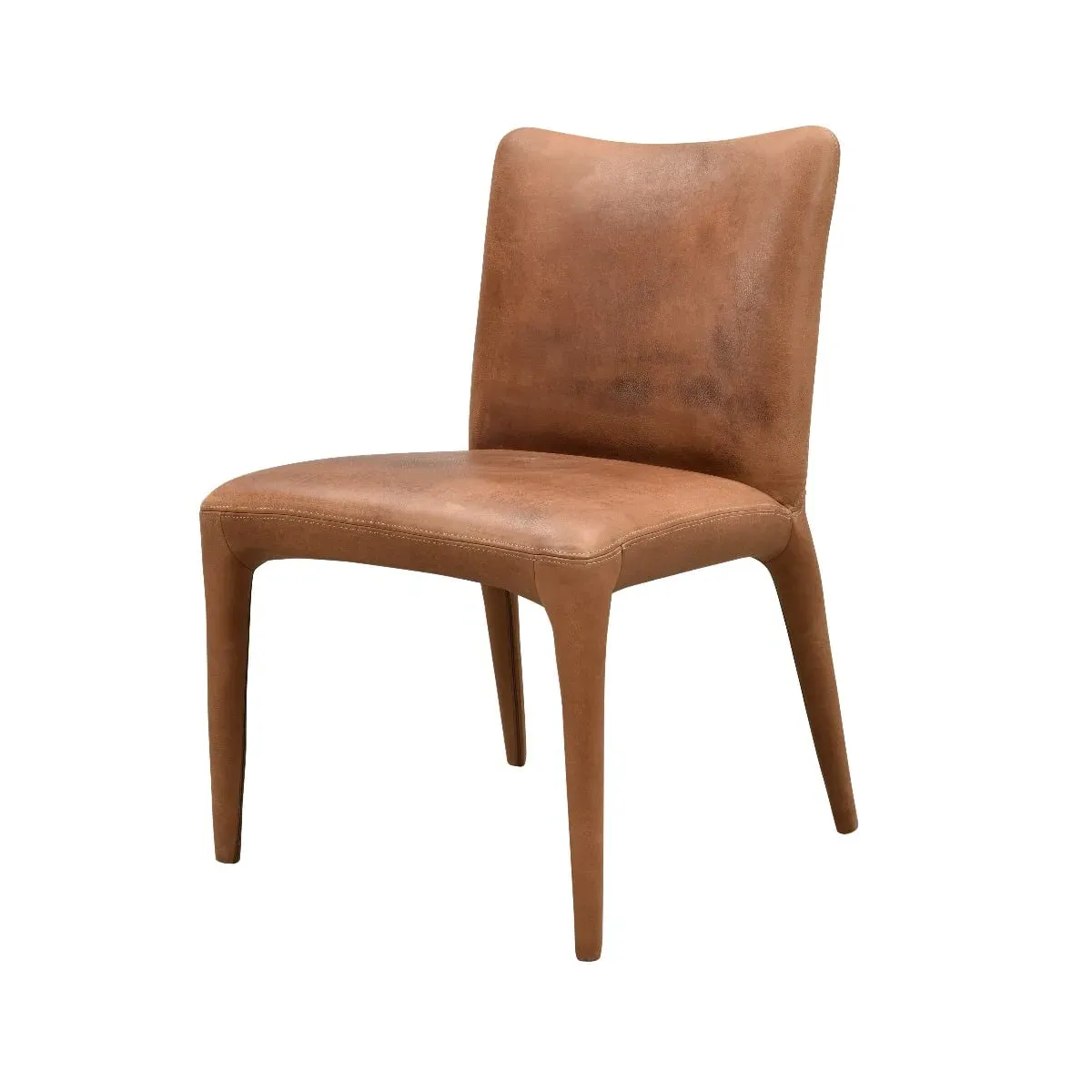 Timothy Oulton Fibi Dining Chair - Brown, Leather