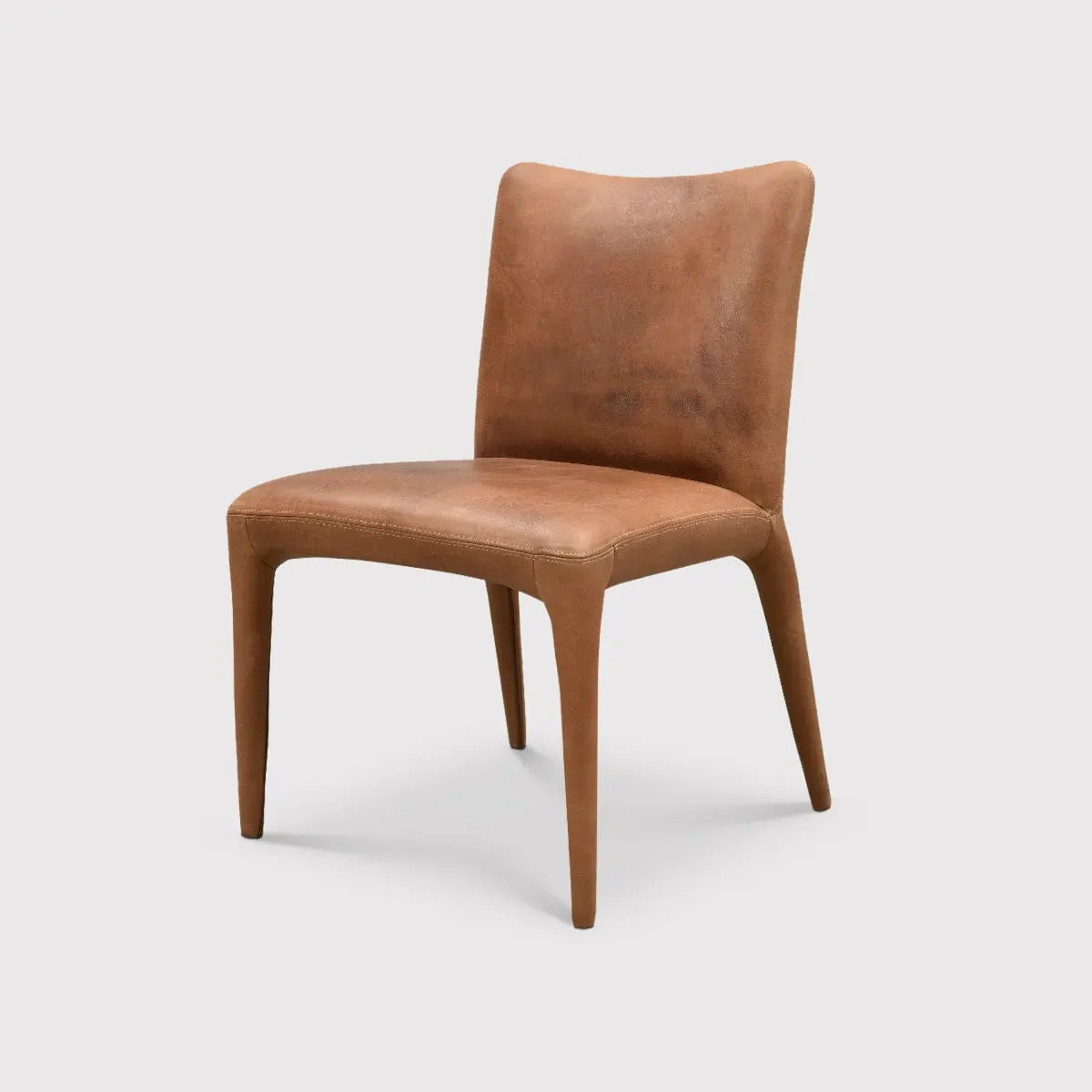 Timothy Oulton Fibi Dining Chair - Brown, Leather