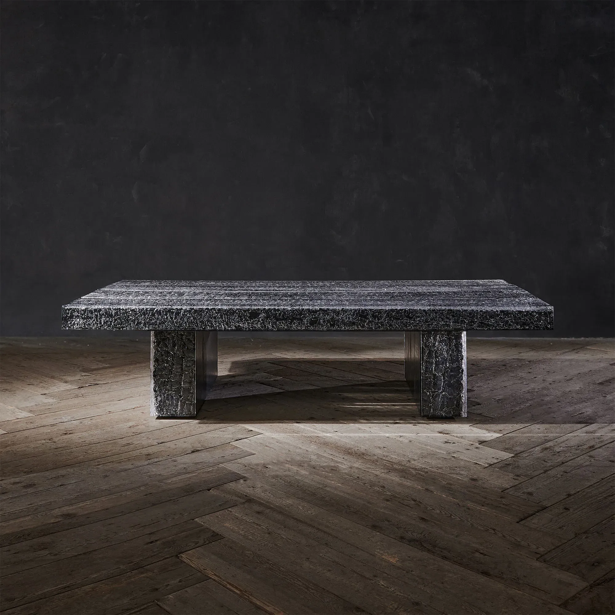 Timothy Oulton Glacier Coffee Table - Black Wood