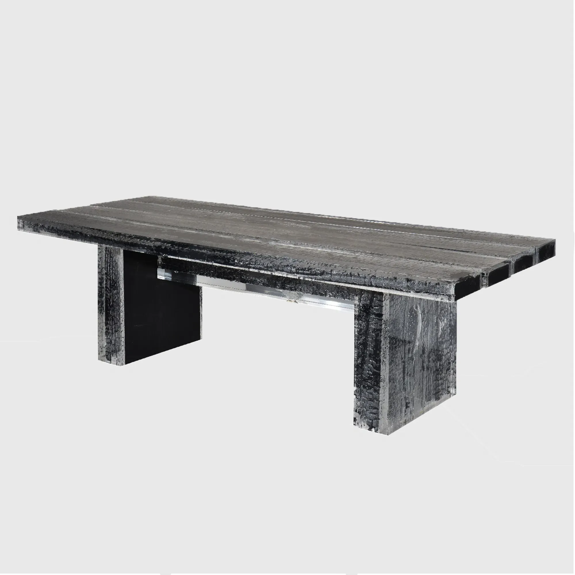 Timothy Oulton Glacier Dining Table - Brown, Wood image