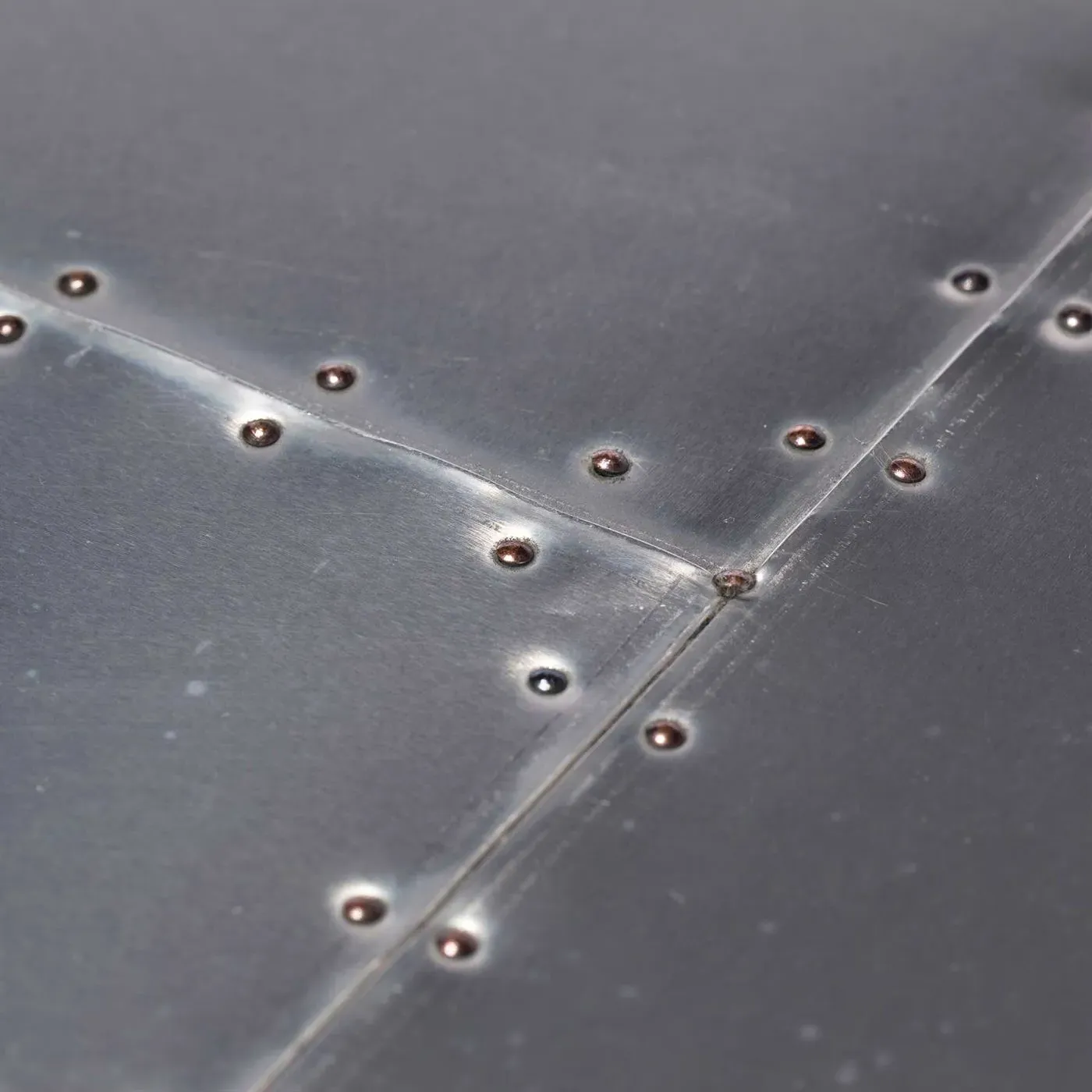 Timothy Oulton Globetrekker Medium Chest of Drawers - Silver