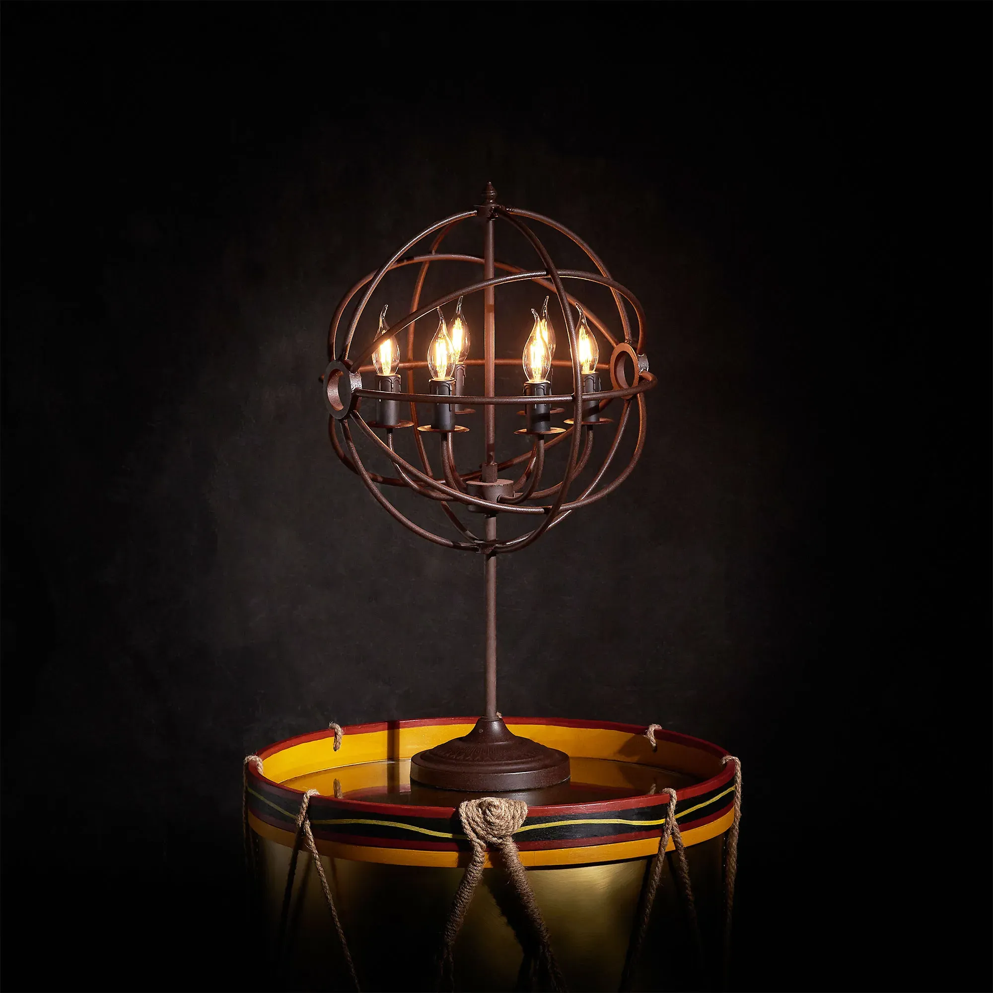 Timothy Oulton Gyro Table Lamp - Metal