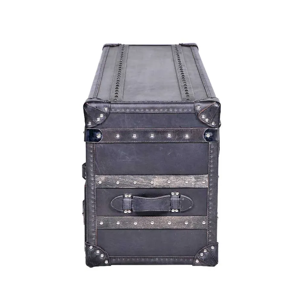 Timothy Oulton Harrow Medium Trunk - Black