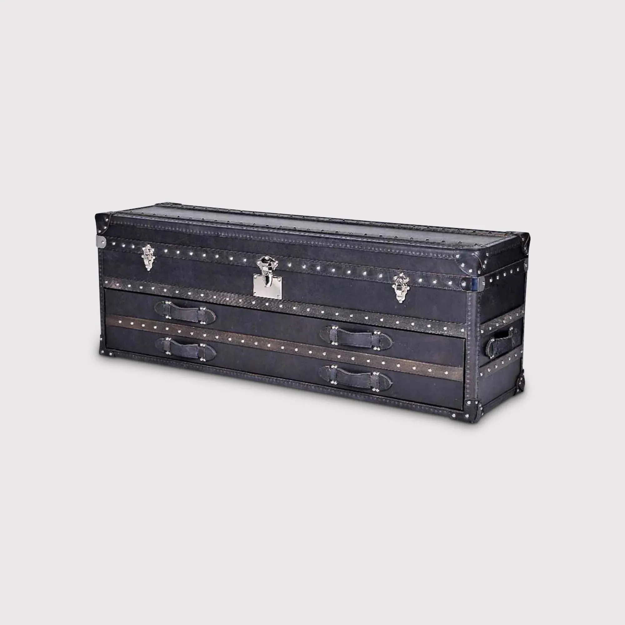 Timothy Oulton Harrow Medium Trunk - Black image
