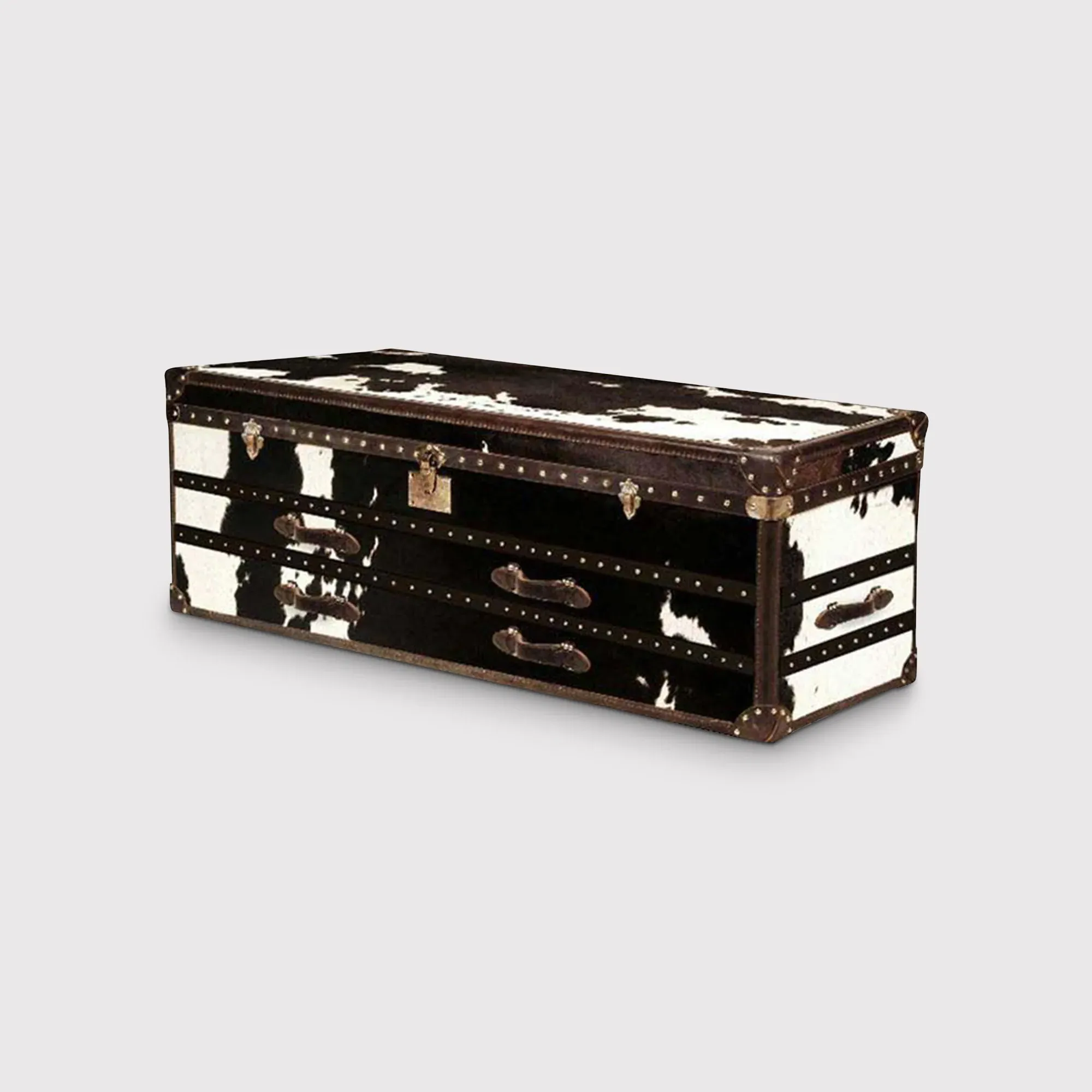 Timothy Oulton Harrow Medium Trunk - Black