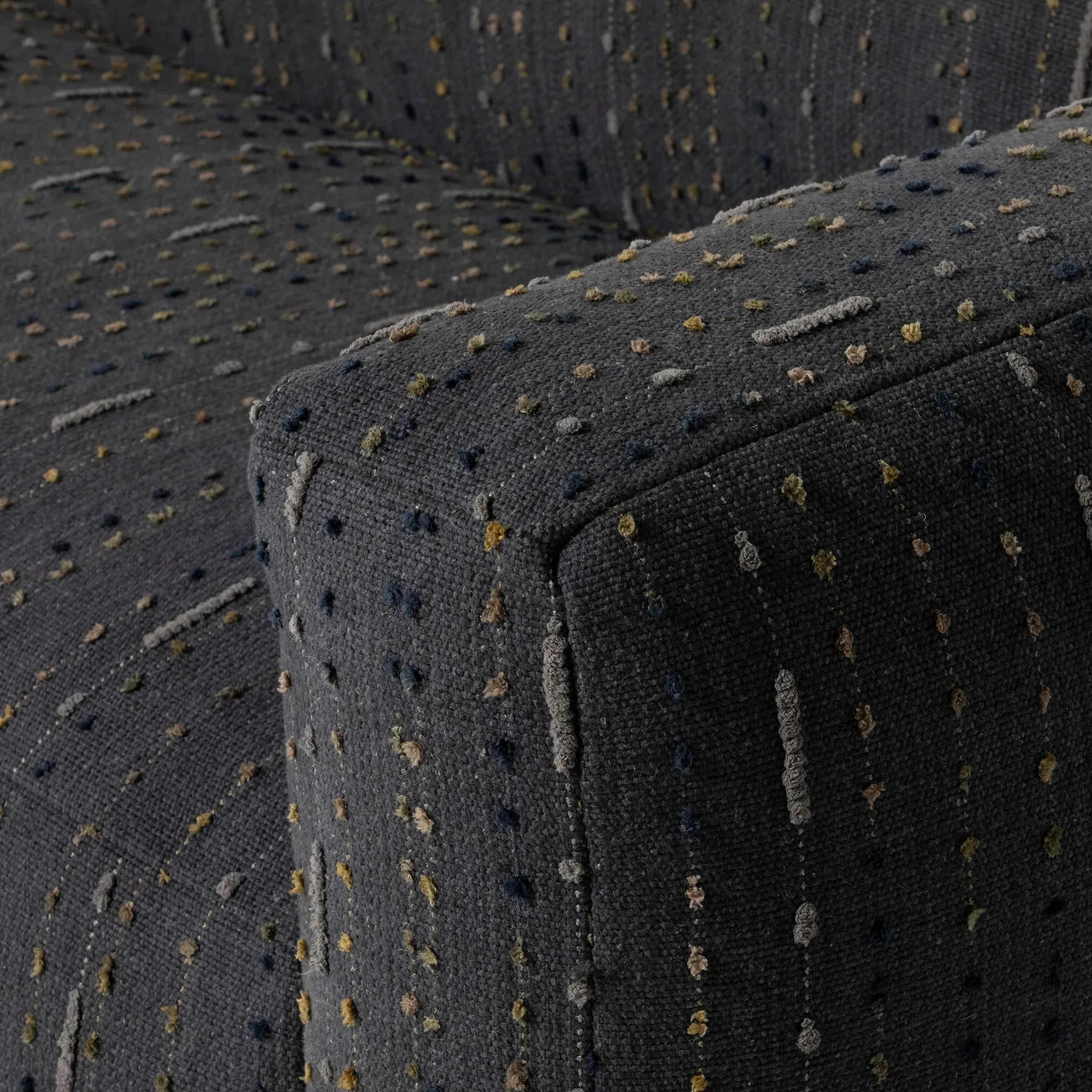 Timothy Oulton Hogarth 3-Seater Sofa - Grey, Fabric