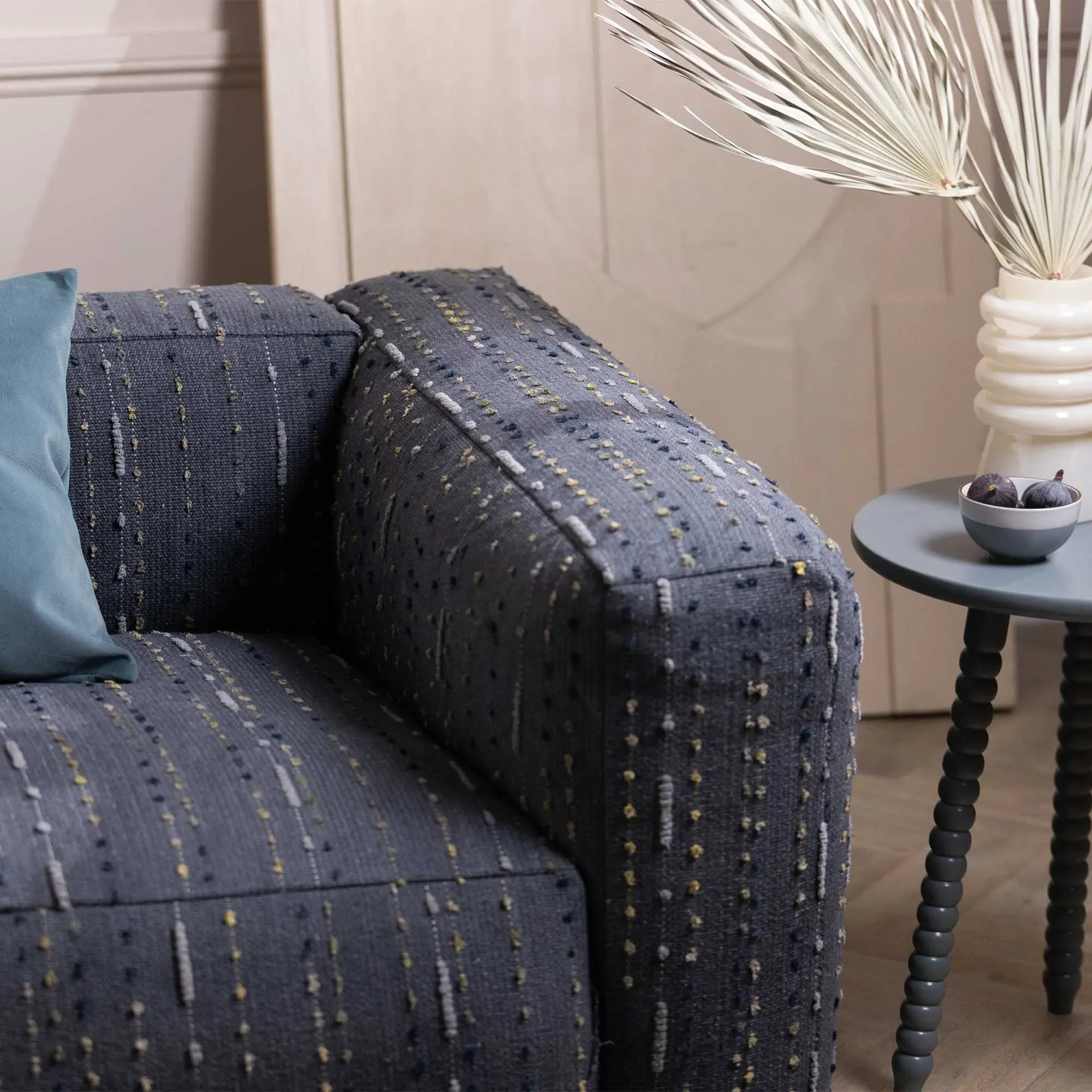 Timothy Oulton Hogarth 3-Seater Sofa - Grey, Fabric