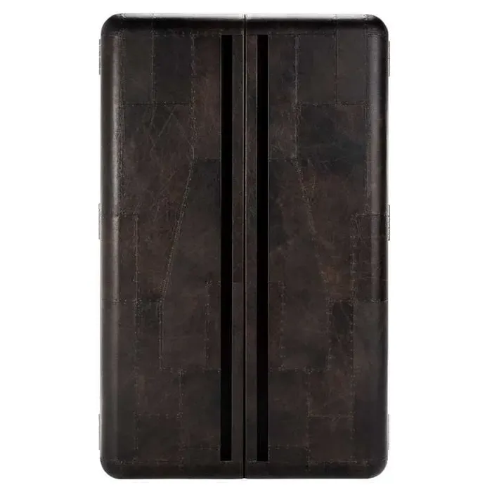 Timothy Oulton Hudson Cupboard - Black, Leather product
