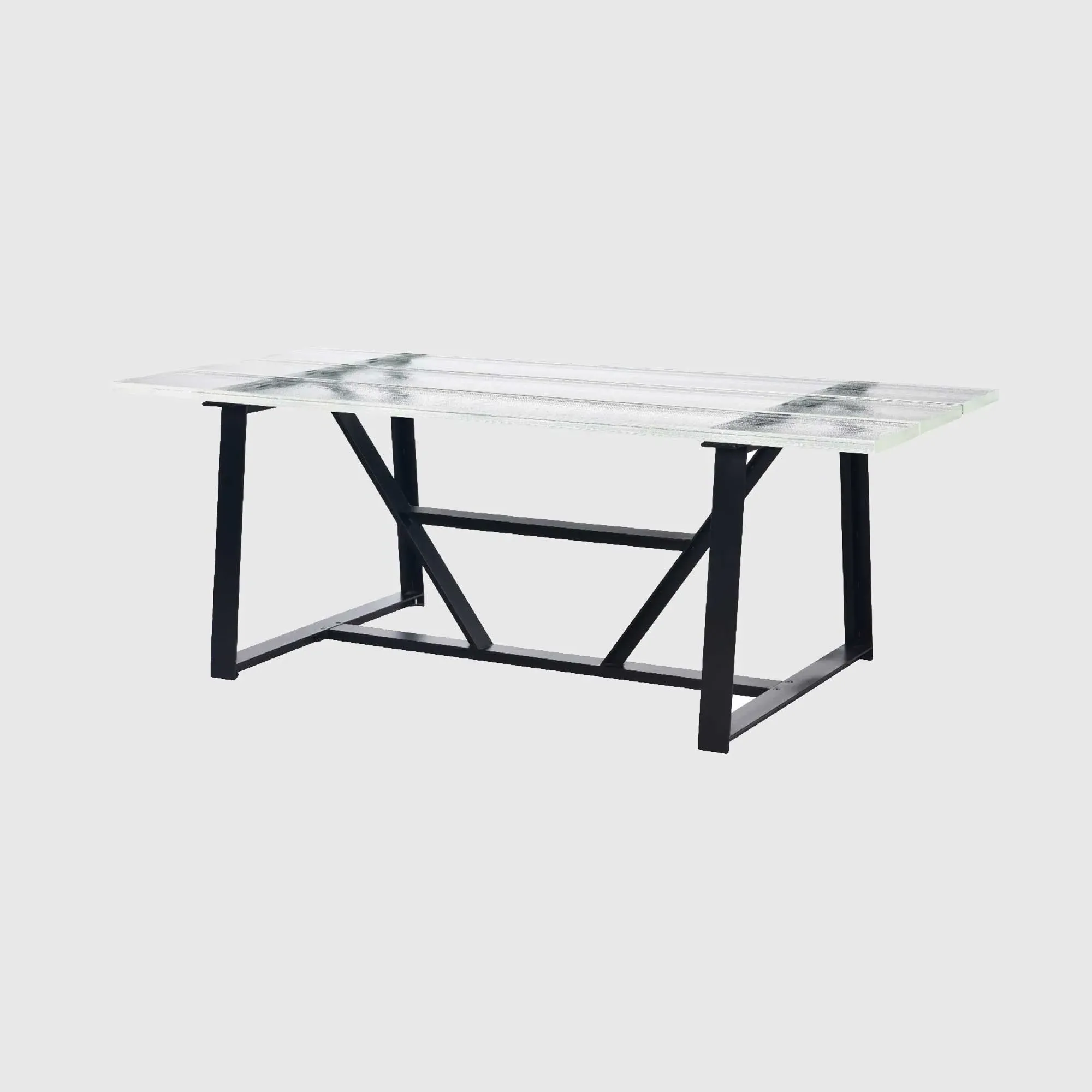 Timothy Oulton Iceberg Dining Table - Neutral Glass product
