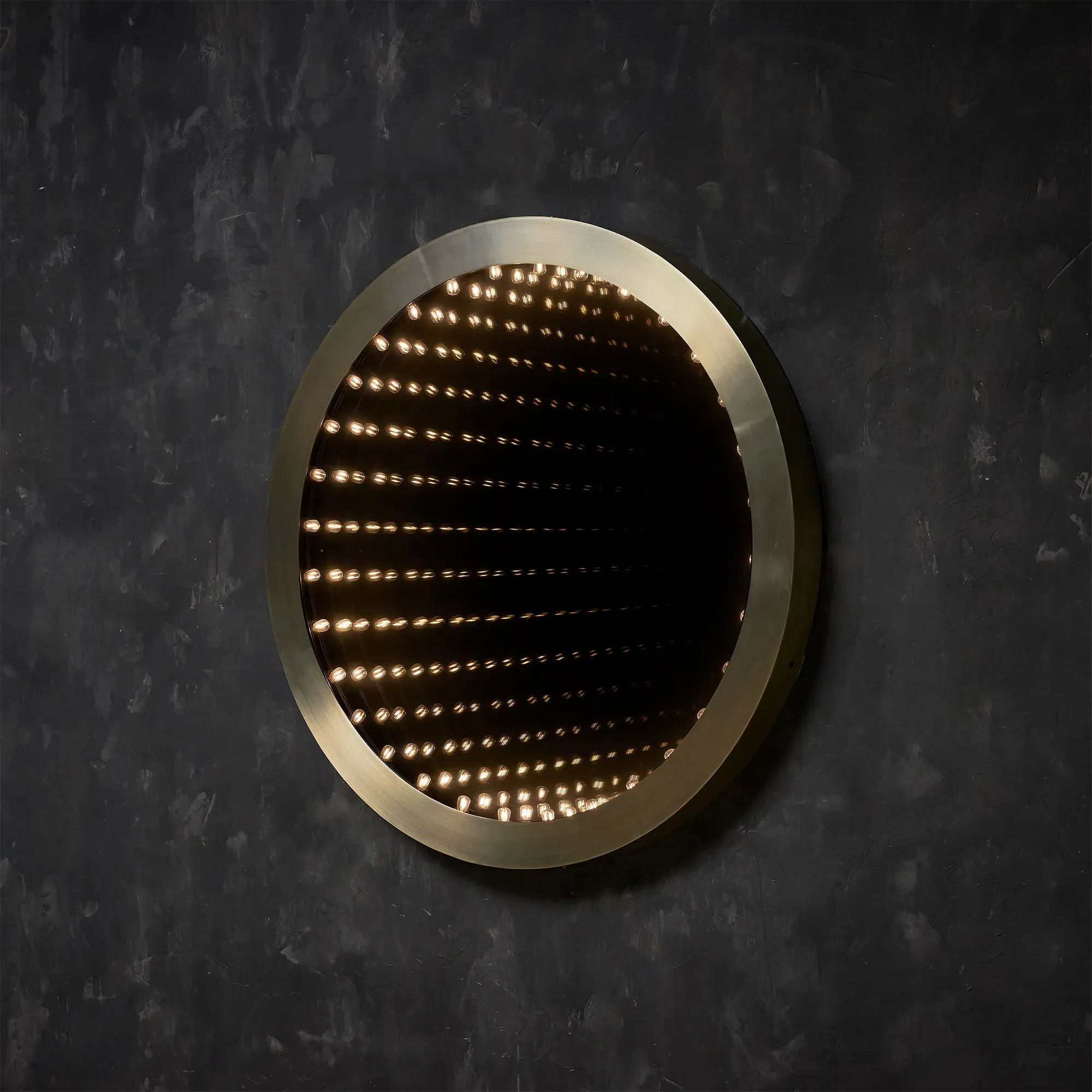 Timothy Oulton Inception Round Medium Mirror - Metal