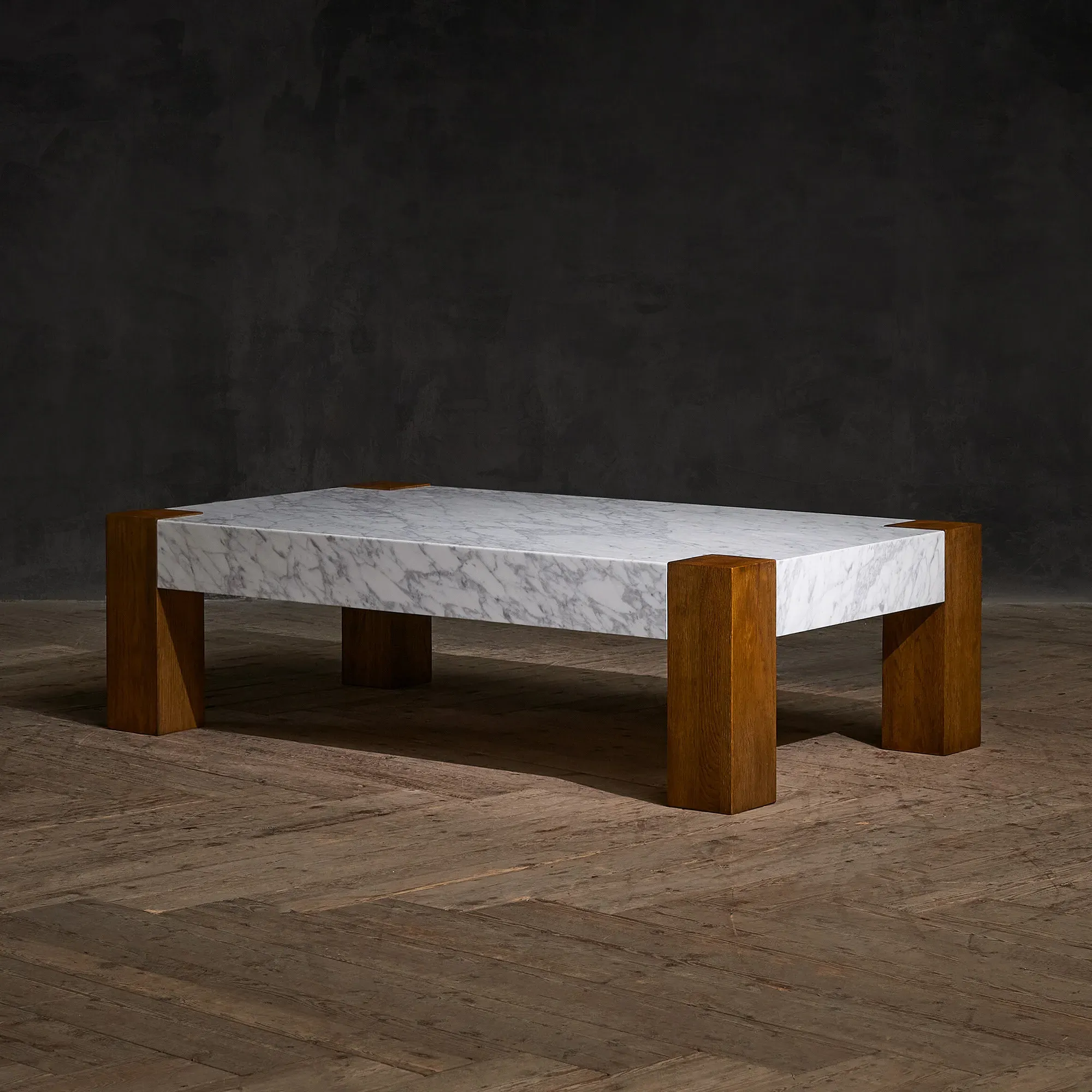 Timothy Oulton Junction Coffee Table - Neutral, Marble image