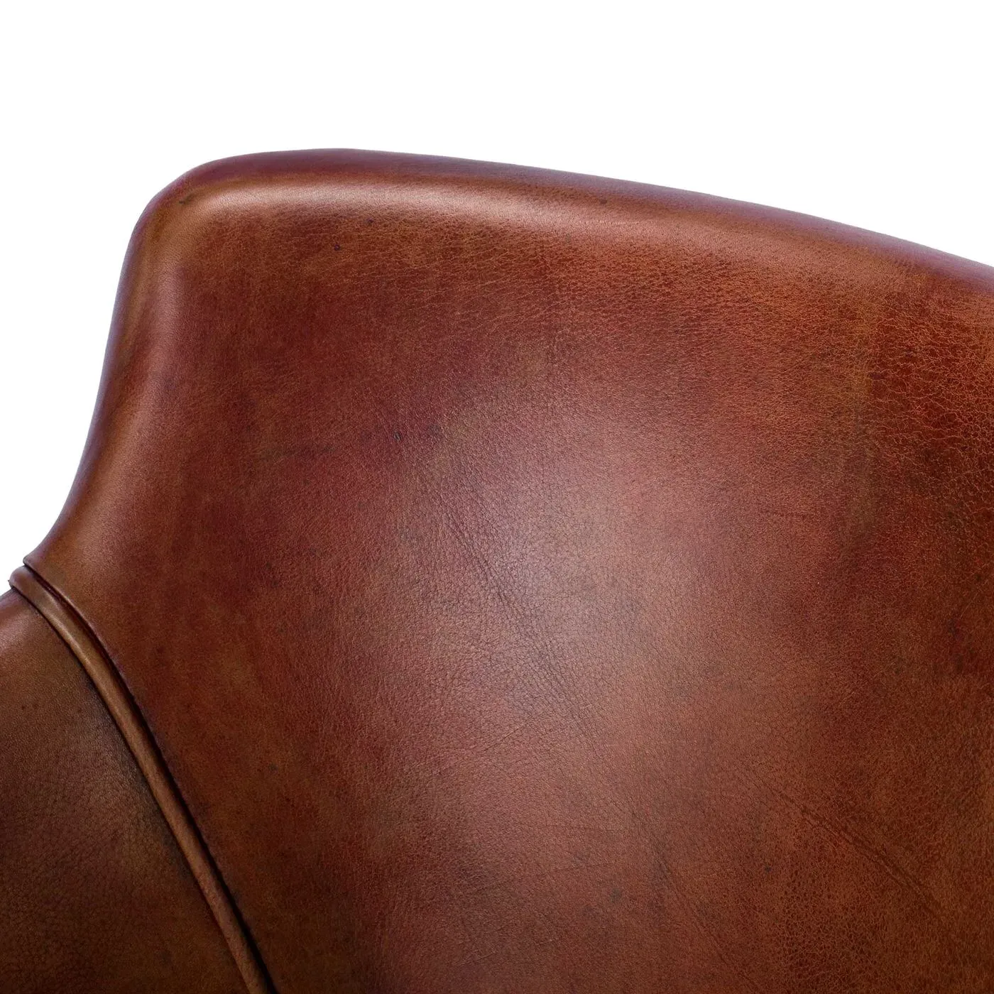 Timothy Oulton Lannister Dining Chair - Brown, Leather