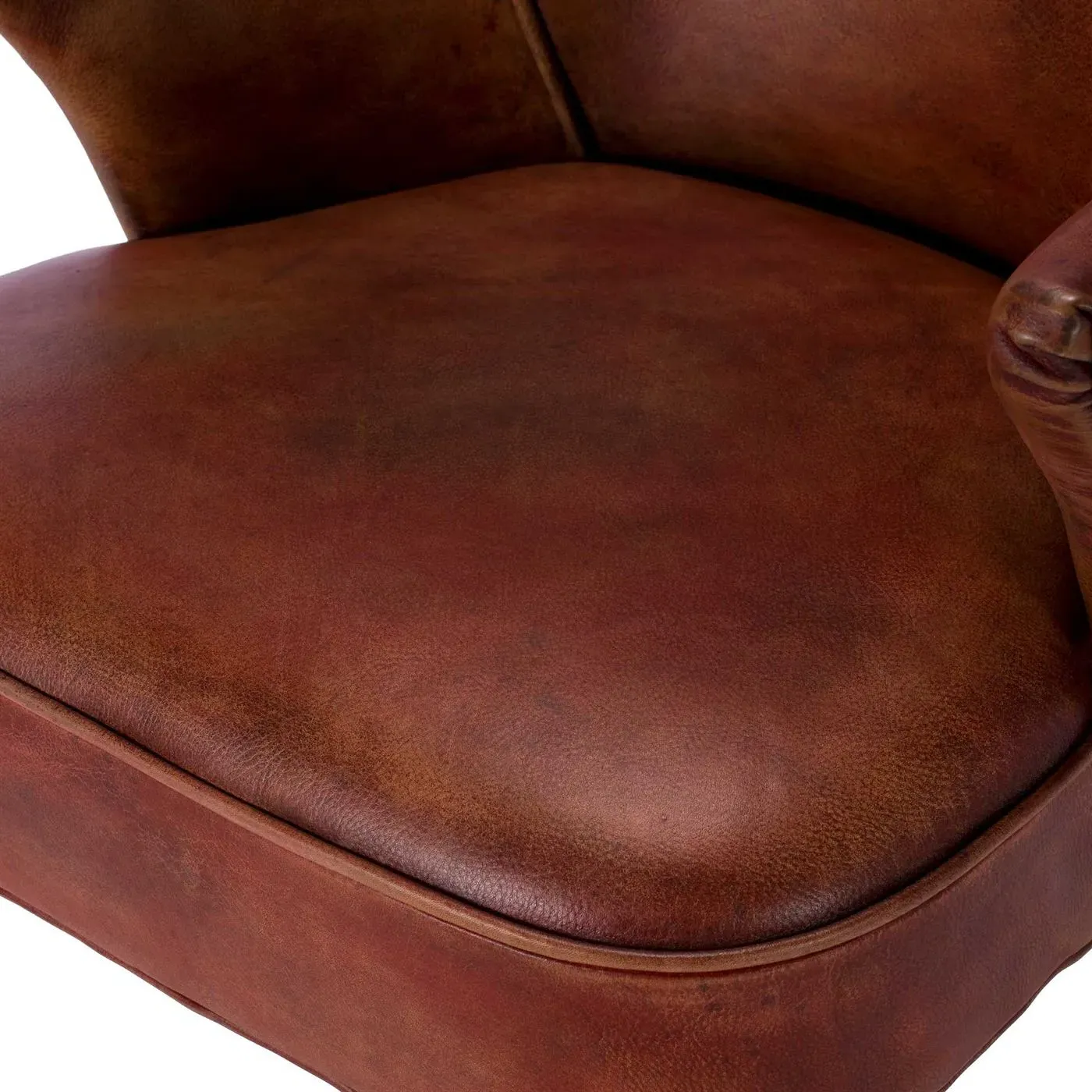 Timothy Oulton Lannister Dining Chair - Brown, Leather