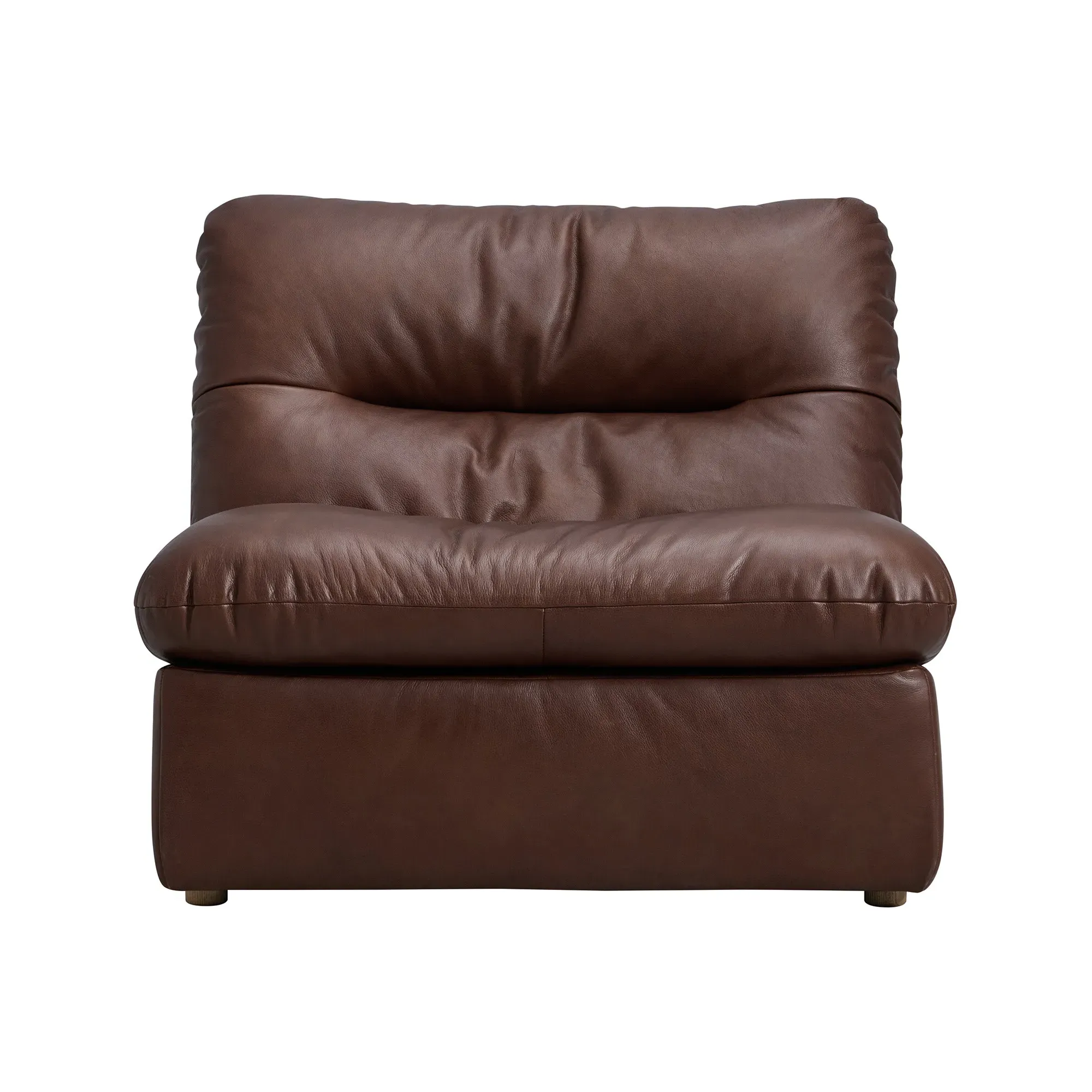 Timothy Oulton Lush 1-Seater Modular Sofa - Brown, Leather