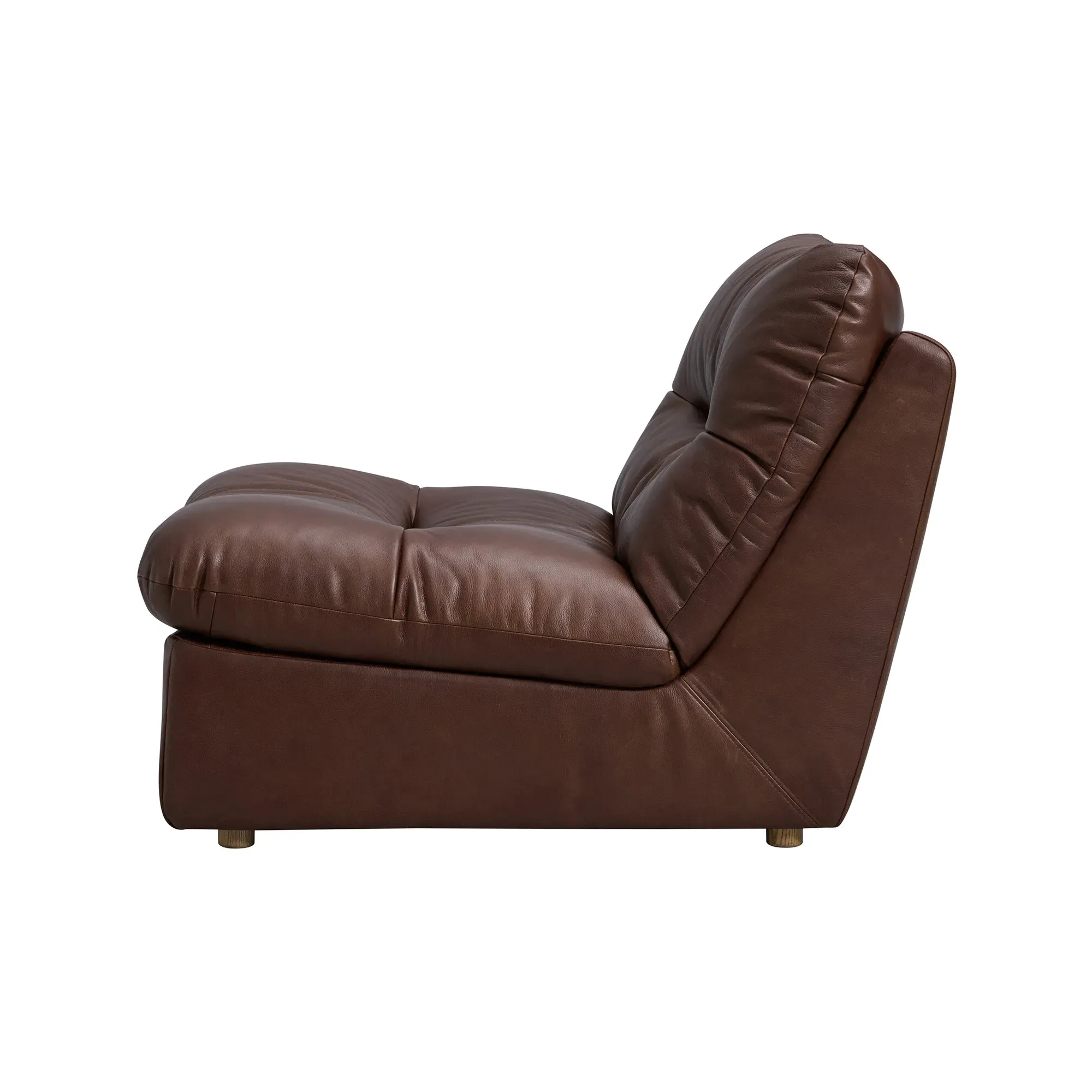 Timothy Oulton Lush 1-Seater Modular Sofa - Brown, Leather