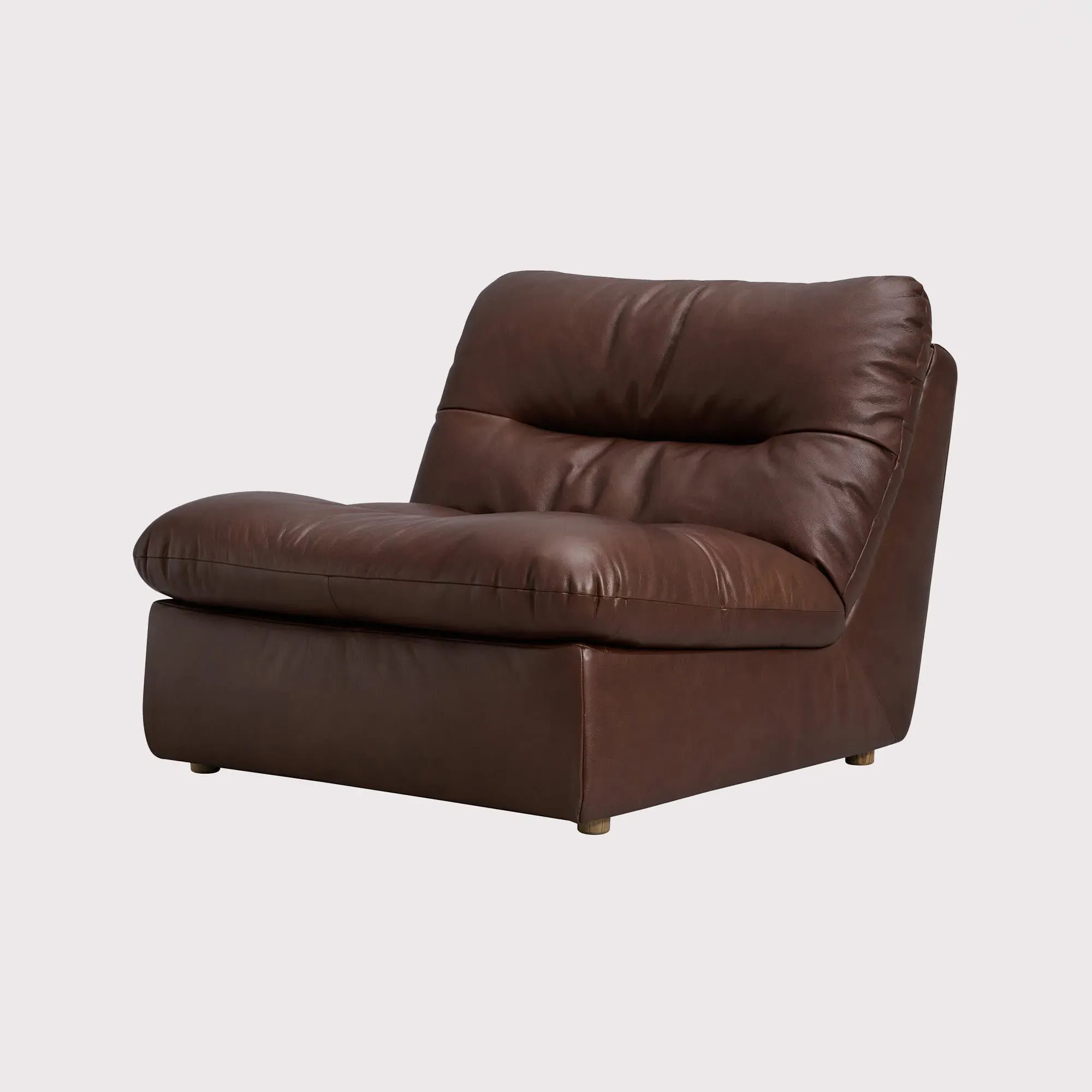 Timothy Oulton Lush 1-Seater Modular Sofa - Brown, Leather image