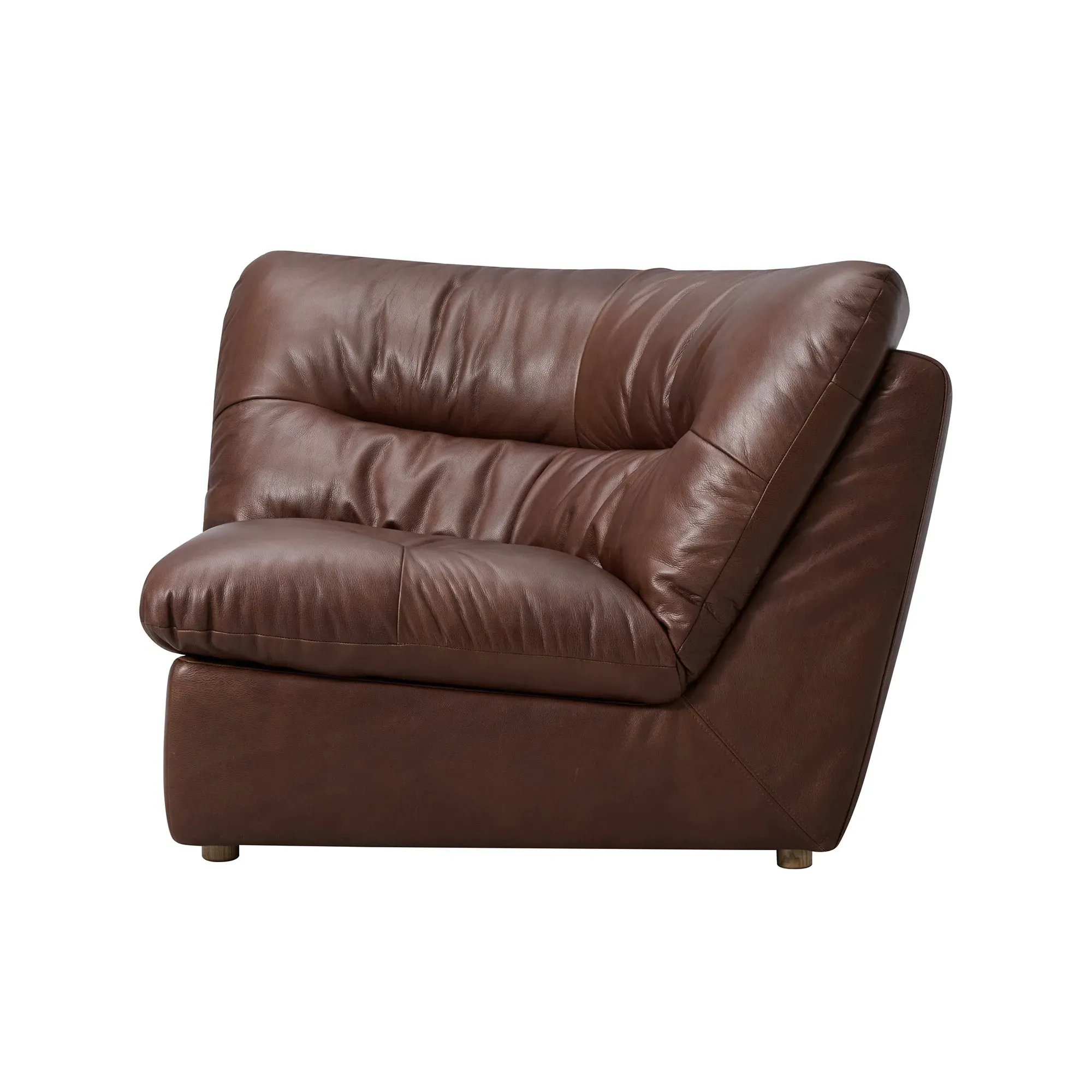 Timothy Oulton Lush Corner Modular Sofa - Brown, Leather