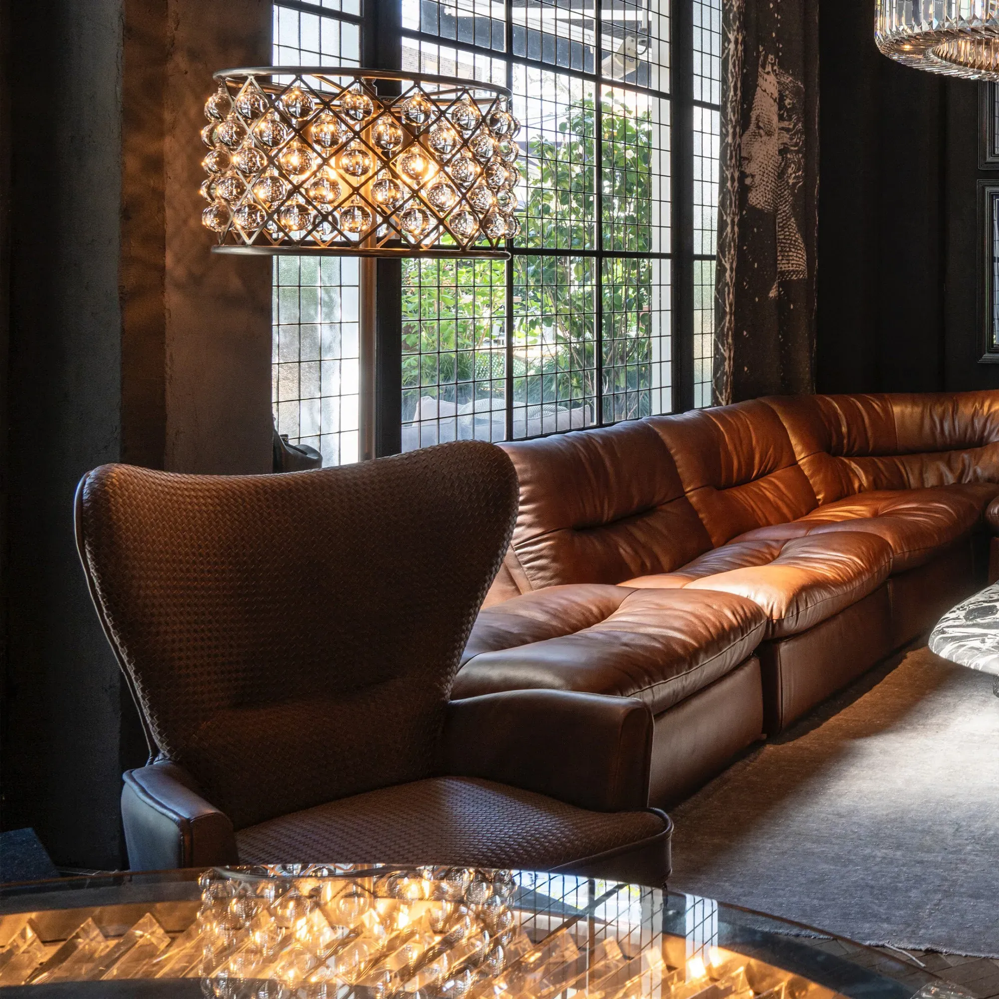 Timothy Oulton Lush Corner Modular Sofa - Brown, Leather