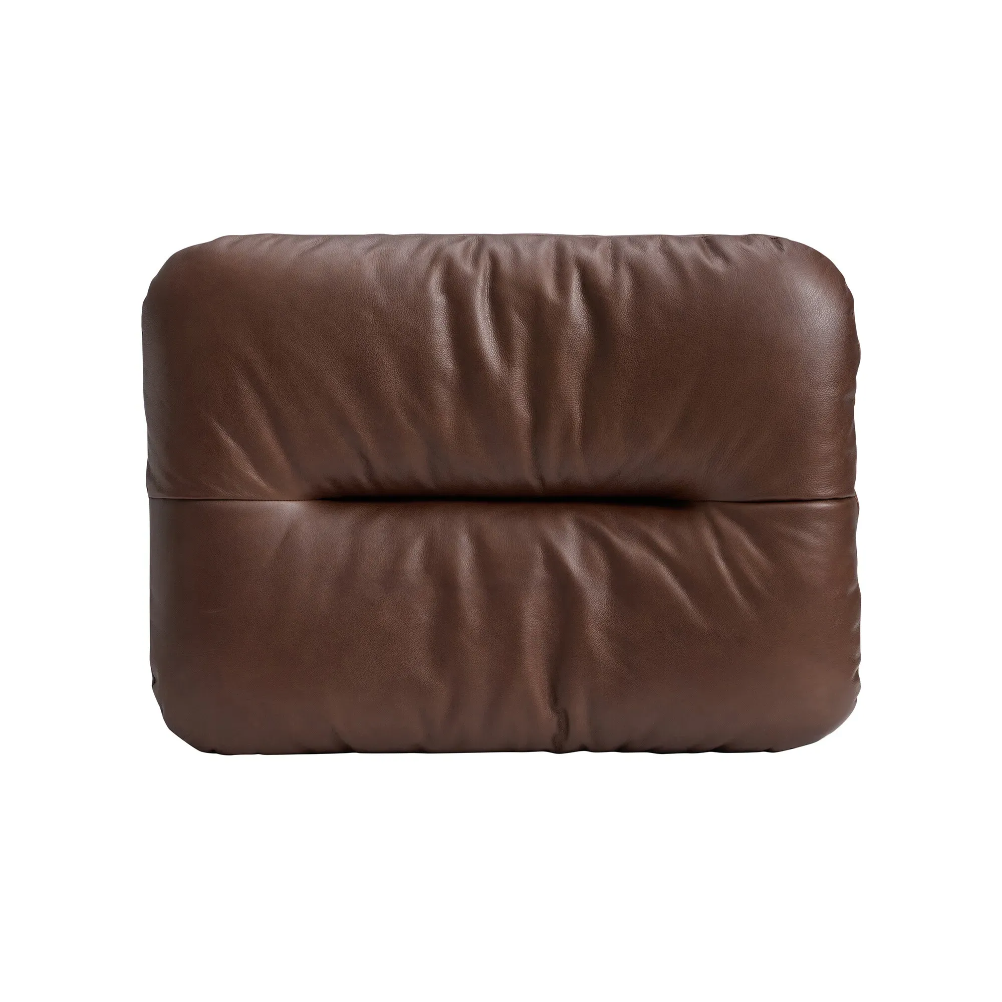 Timothy Oulton Lush Sectional Footstool - Brown, Leather