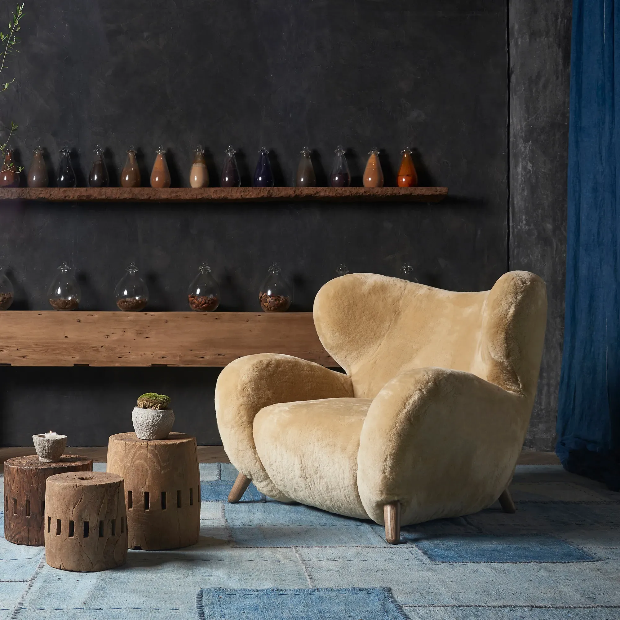 Timothy Oulton Manx Armchair - Neutral Fabric