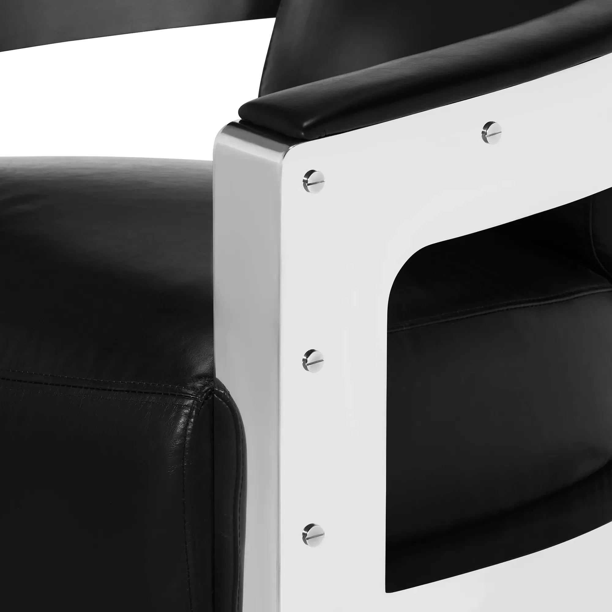 Timothy Oulton Mars Armchair Mk3 - Black, Leather