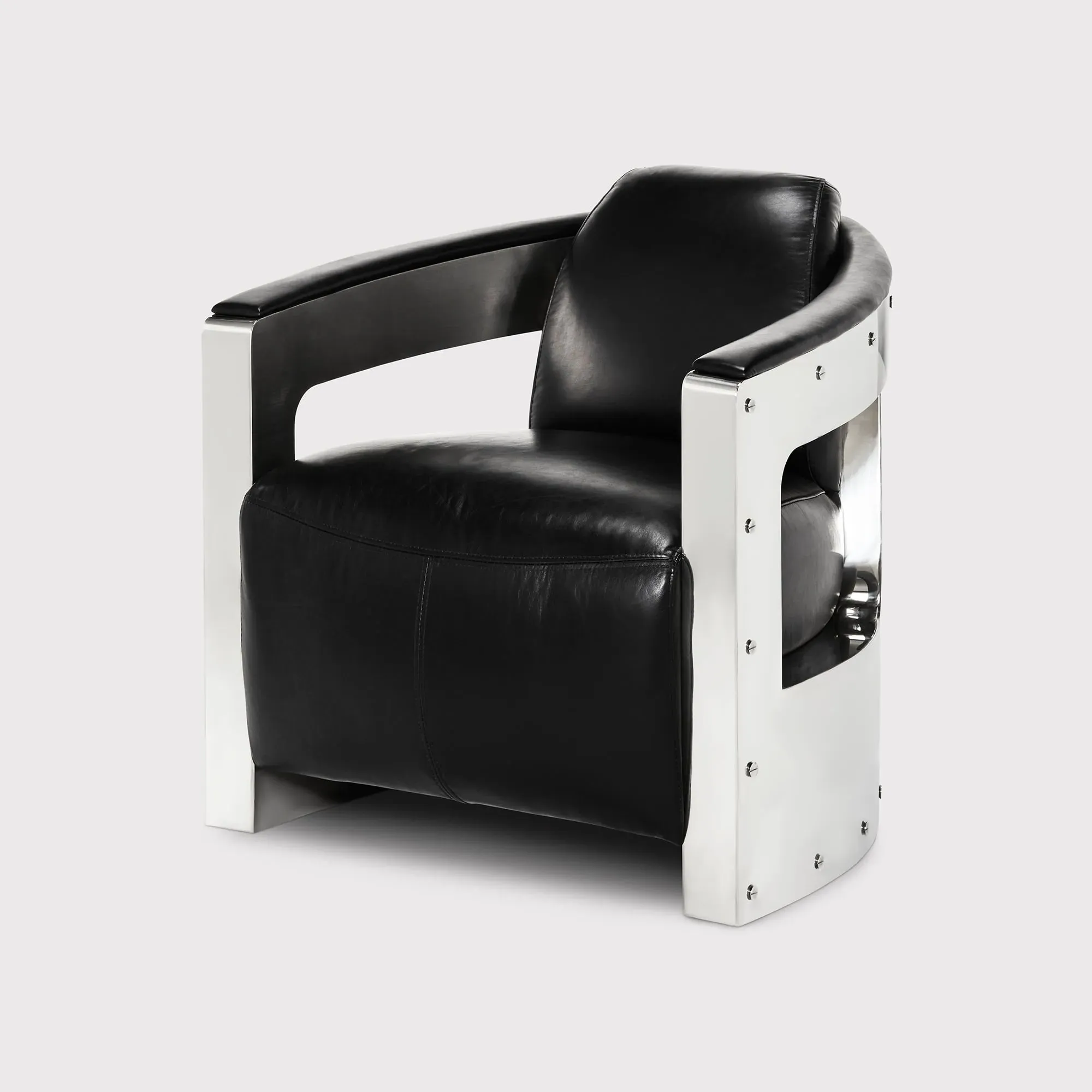 Timothy Oulton Mars Armchair Mk3 - Black, Leather image