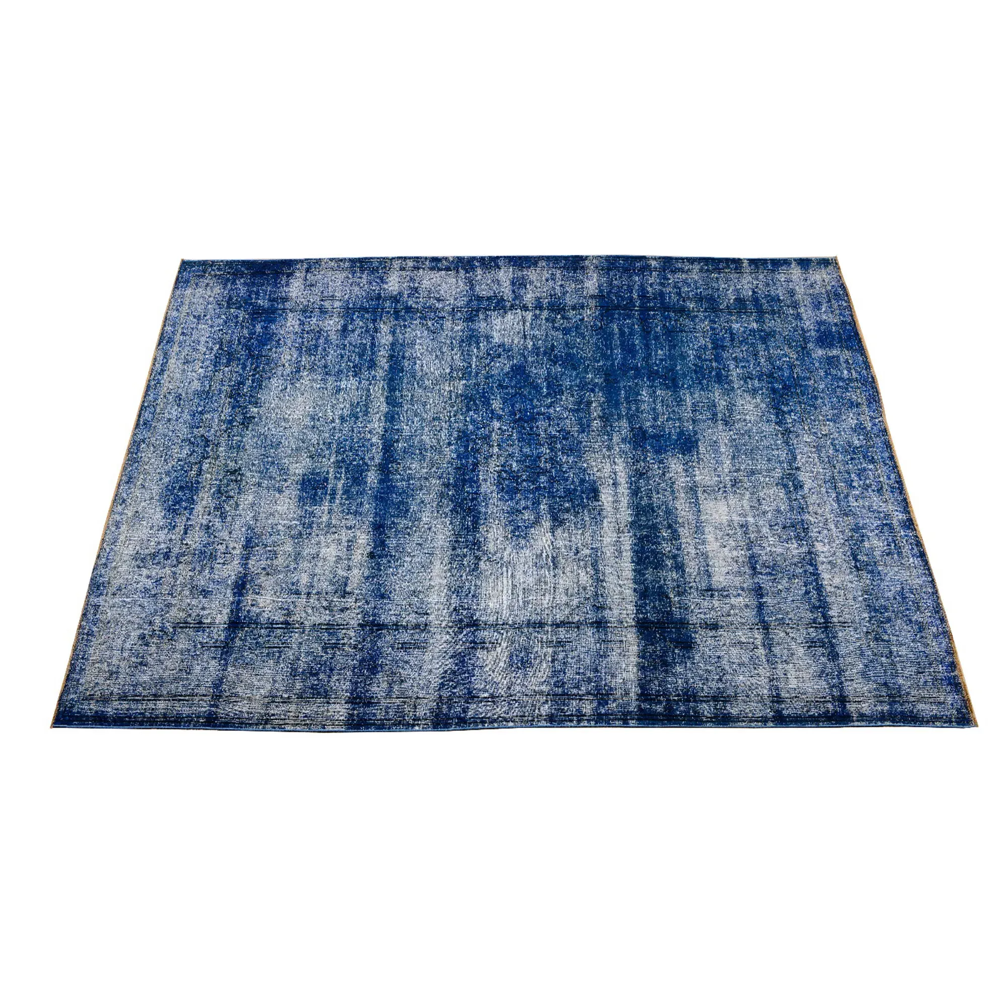 Timothy Oulton Medium Square Rug - Blue, Wool Blend image