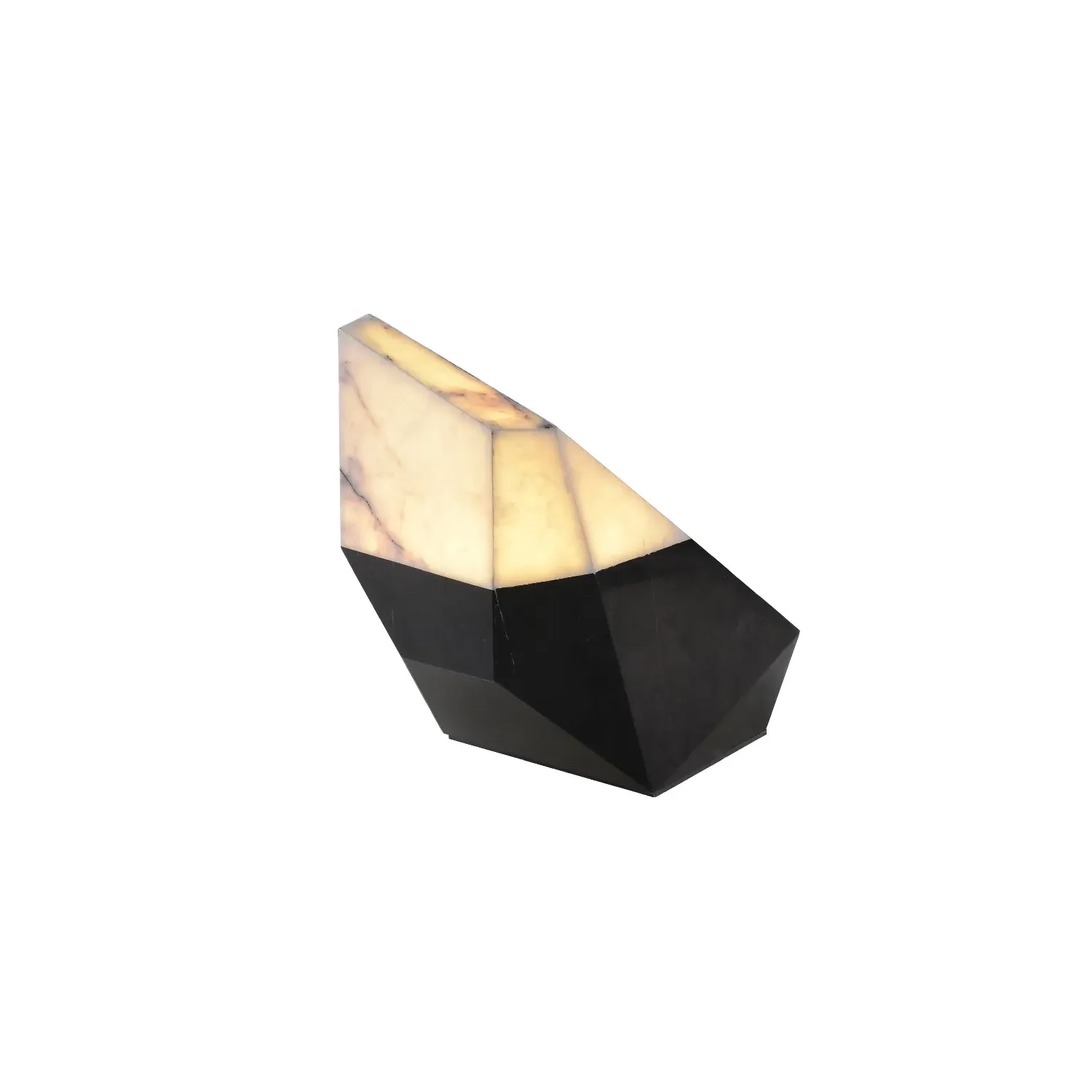 Timothy Oulton Meta Square Table Lamp - Grey, Marble