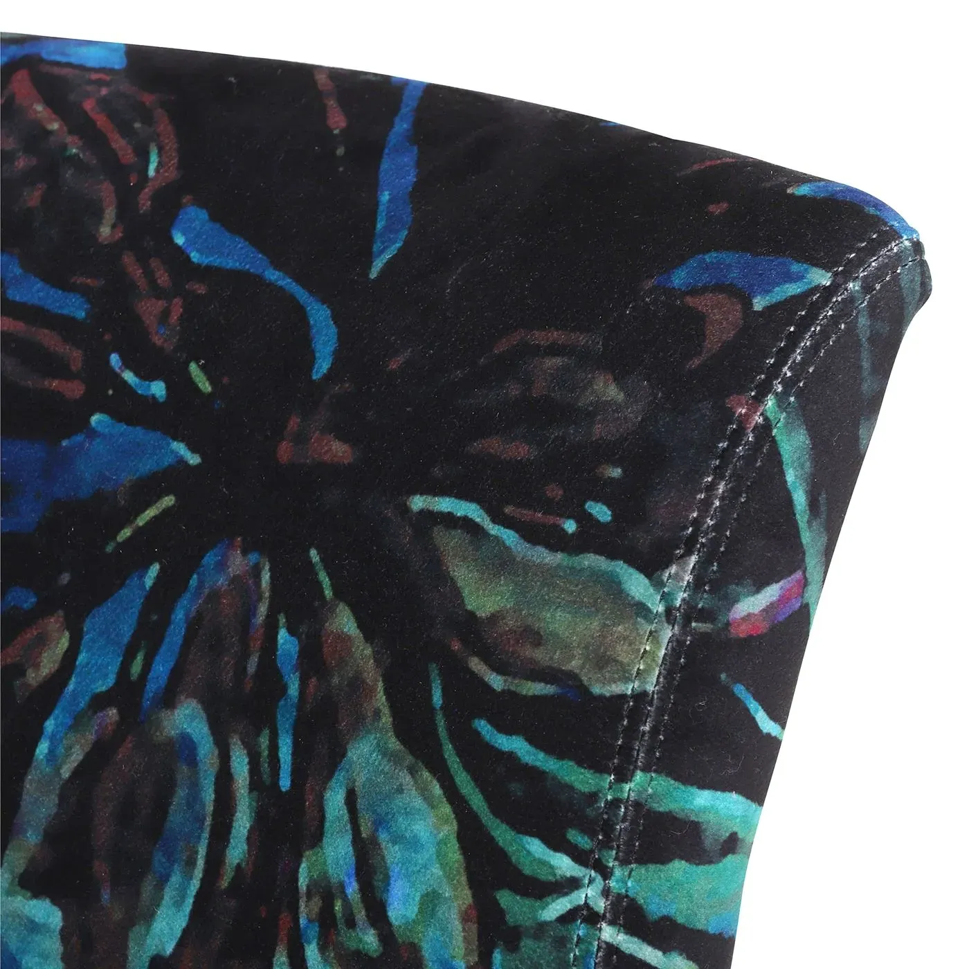 Timothy Oulton Mimi Dining Chair - Black, Velvet