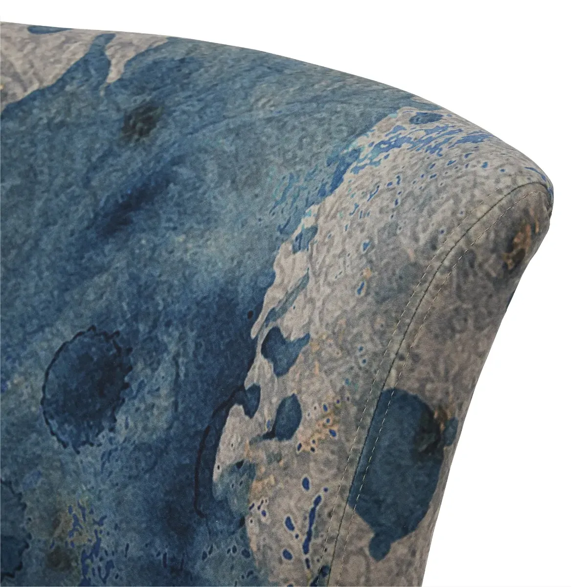 Timothy Oulton Mimi Dining Chair - Blue, Velvet