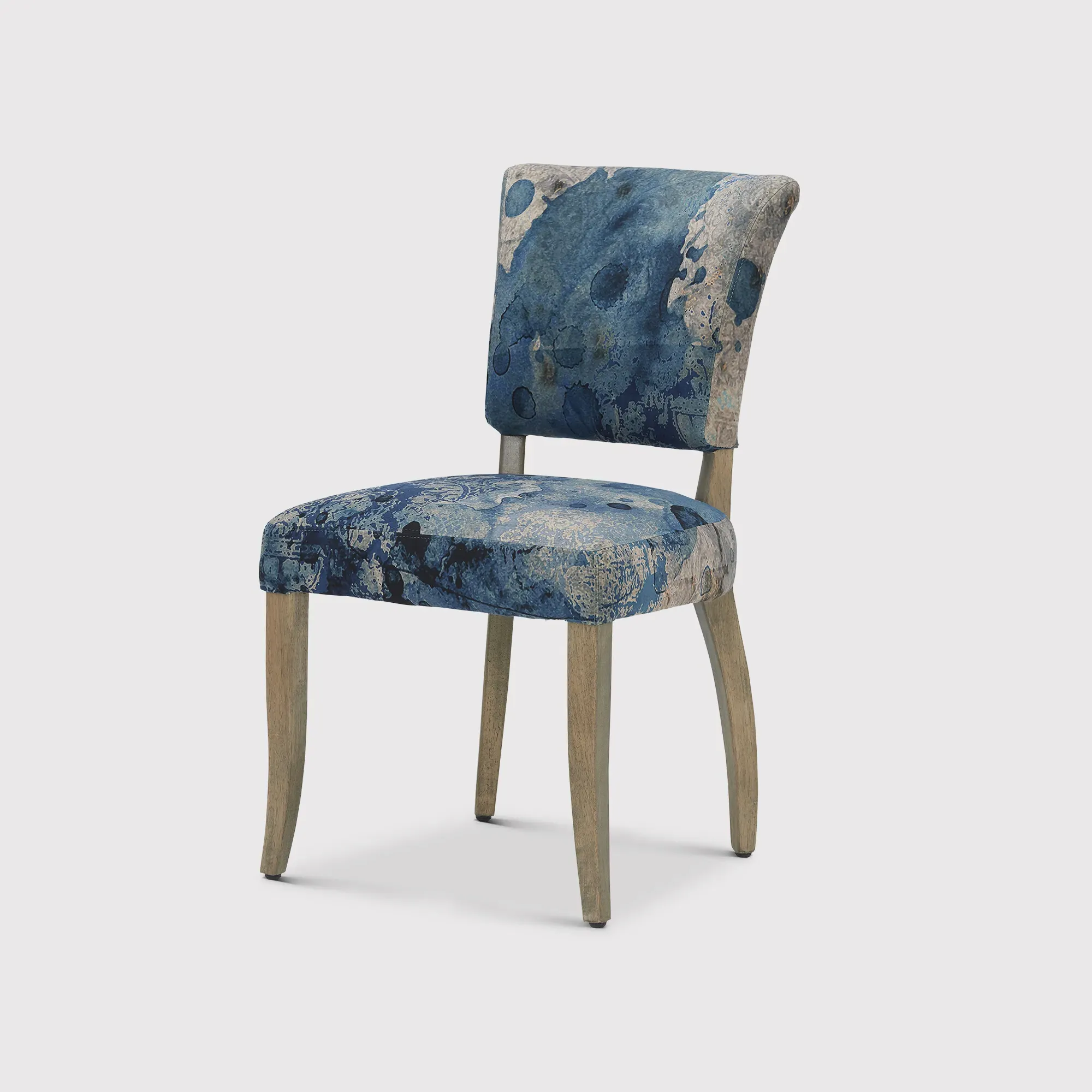 Timothy Oulton Mimi Dining Chair - Blue, Velvet