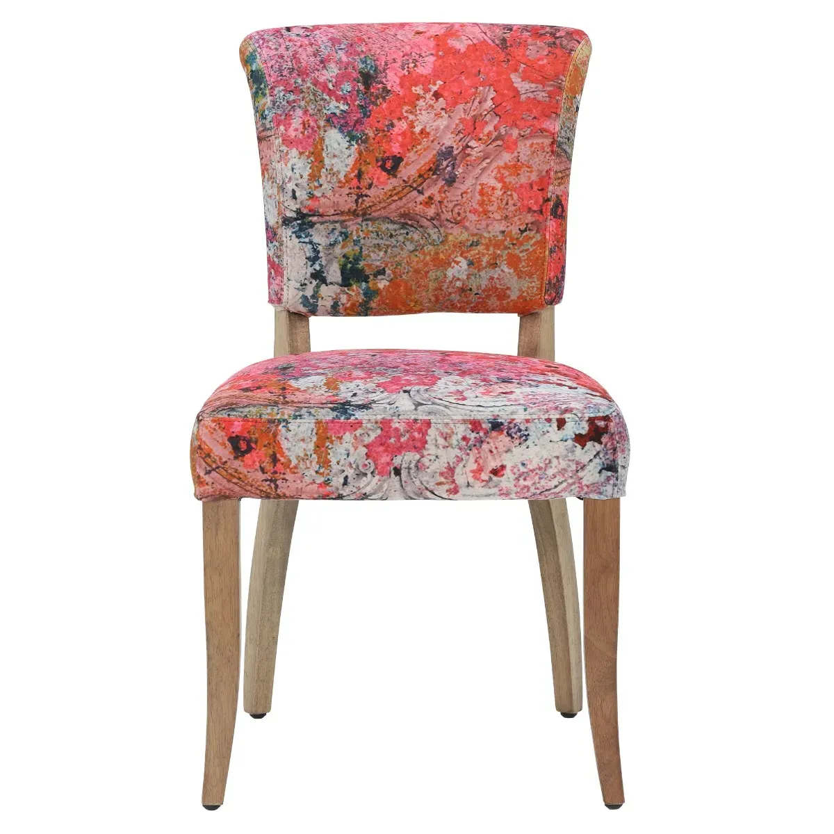 Timothy Oulton Mimi Dining Chair - Pink, Velvet