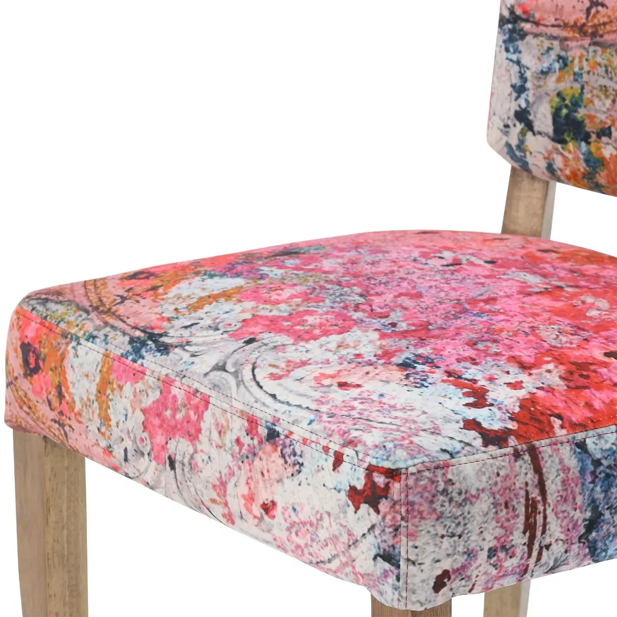 Timothy Oulton Mimi Dining Chair - Pink, Velvet