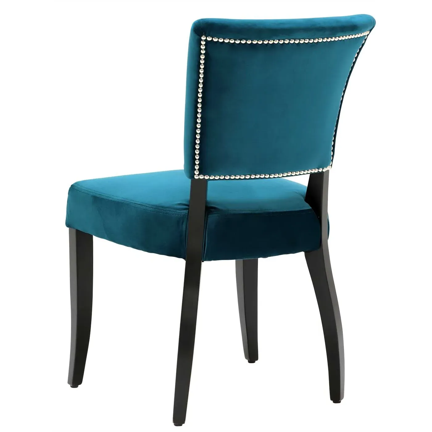 Timothy Oulton Mimi Dining Chair - Teal, Velvet
