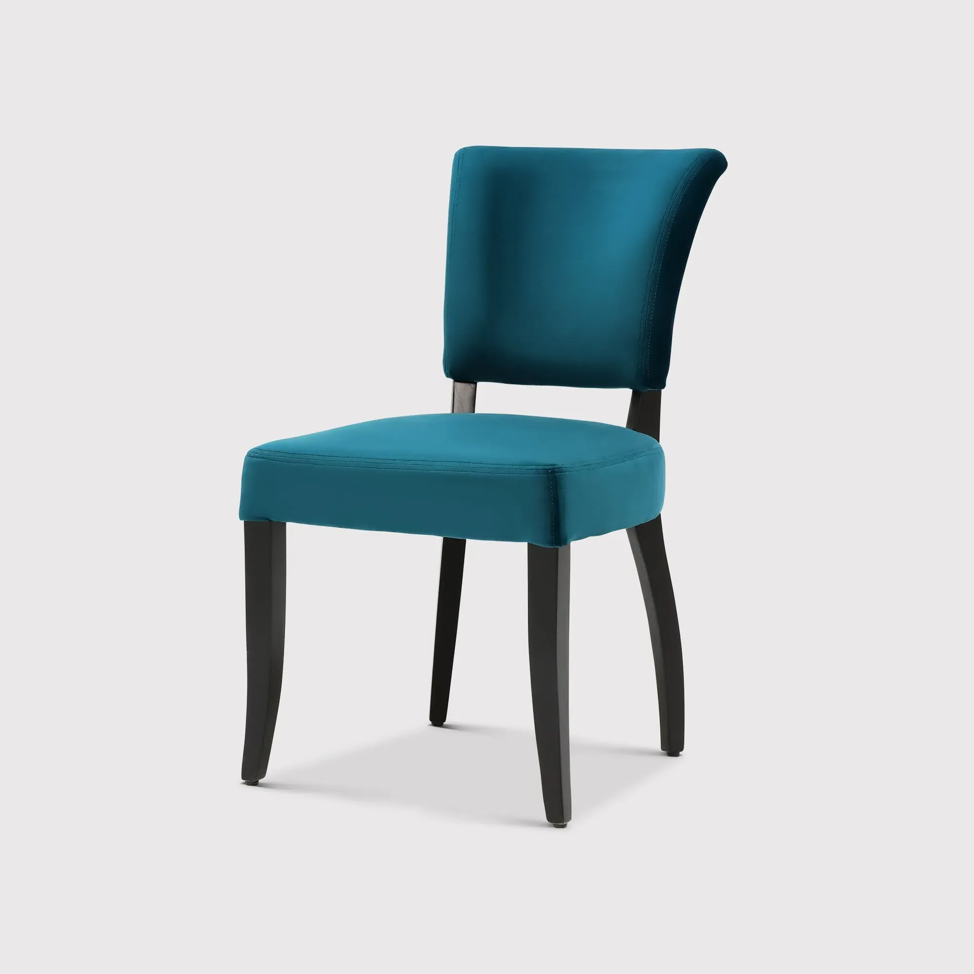 Timothy Oulton Mimi Dining Chair - Teal, Velvet