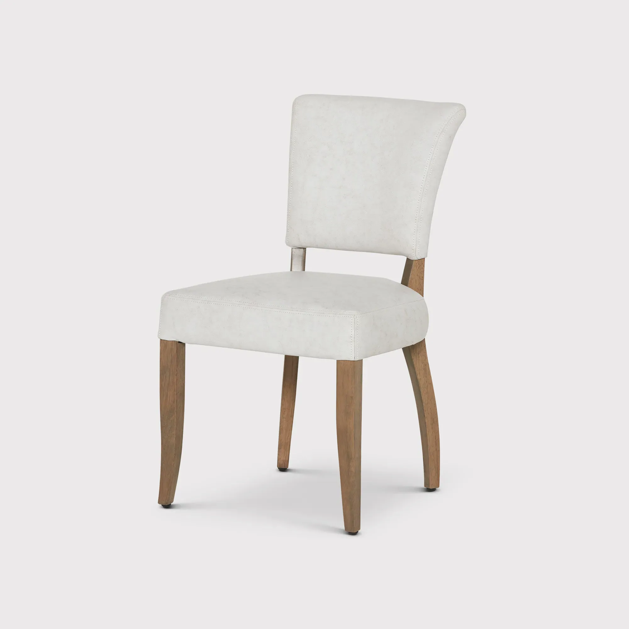 Timothy Oulton Mimi Dining Chair - White, Leather