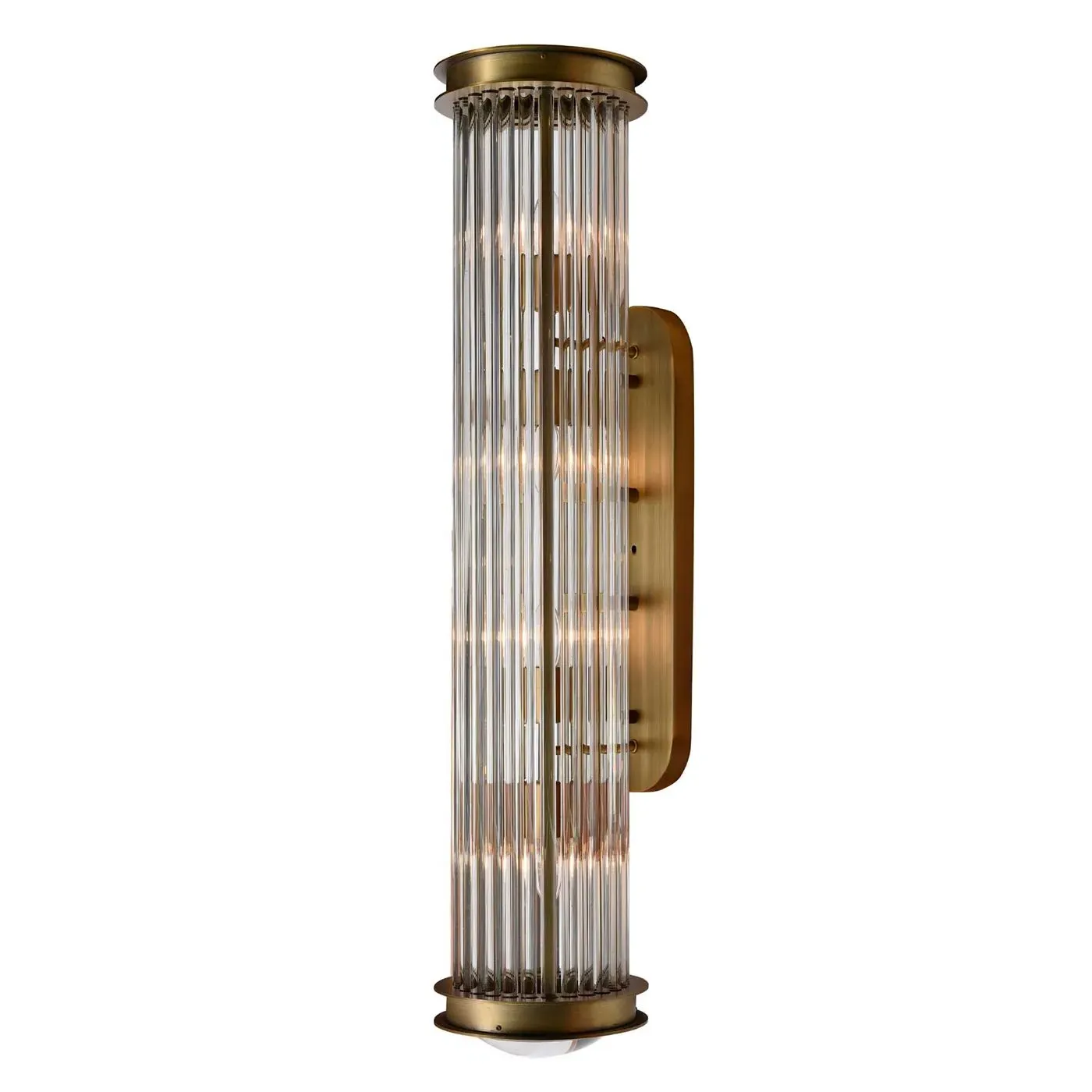 Timothy Oulton Newton Small Wall Sconce - Gold, Glass