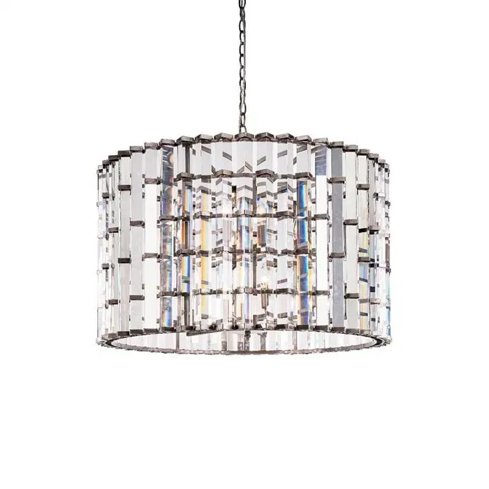 Timothy Oulton Night Rod Large Pendant Light - Neutral, Metal