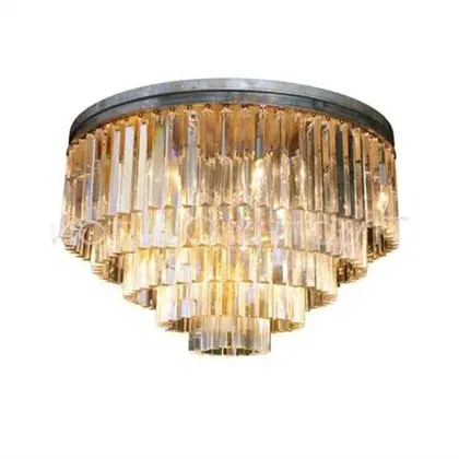 Timothy Oulton Odeon 5 Ring Pendant Light - Metal