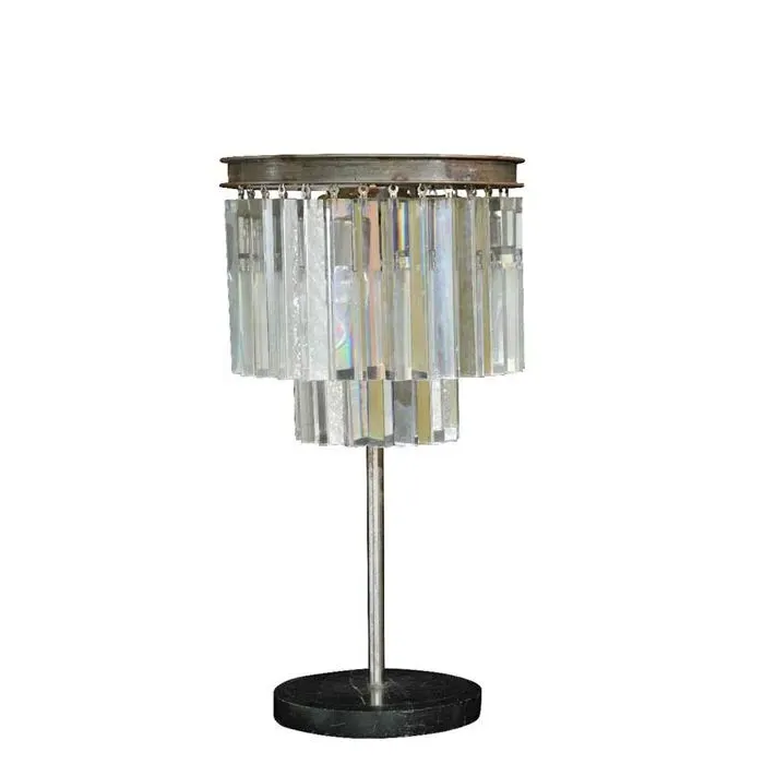 Timothy Oulton Odeon Table Lamp - Grey, Metal image