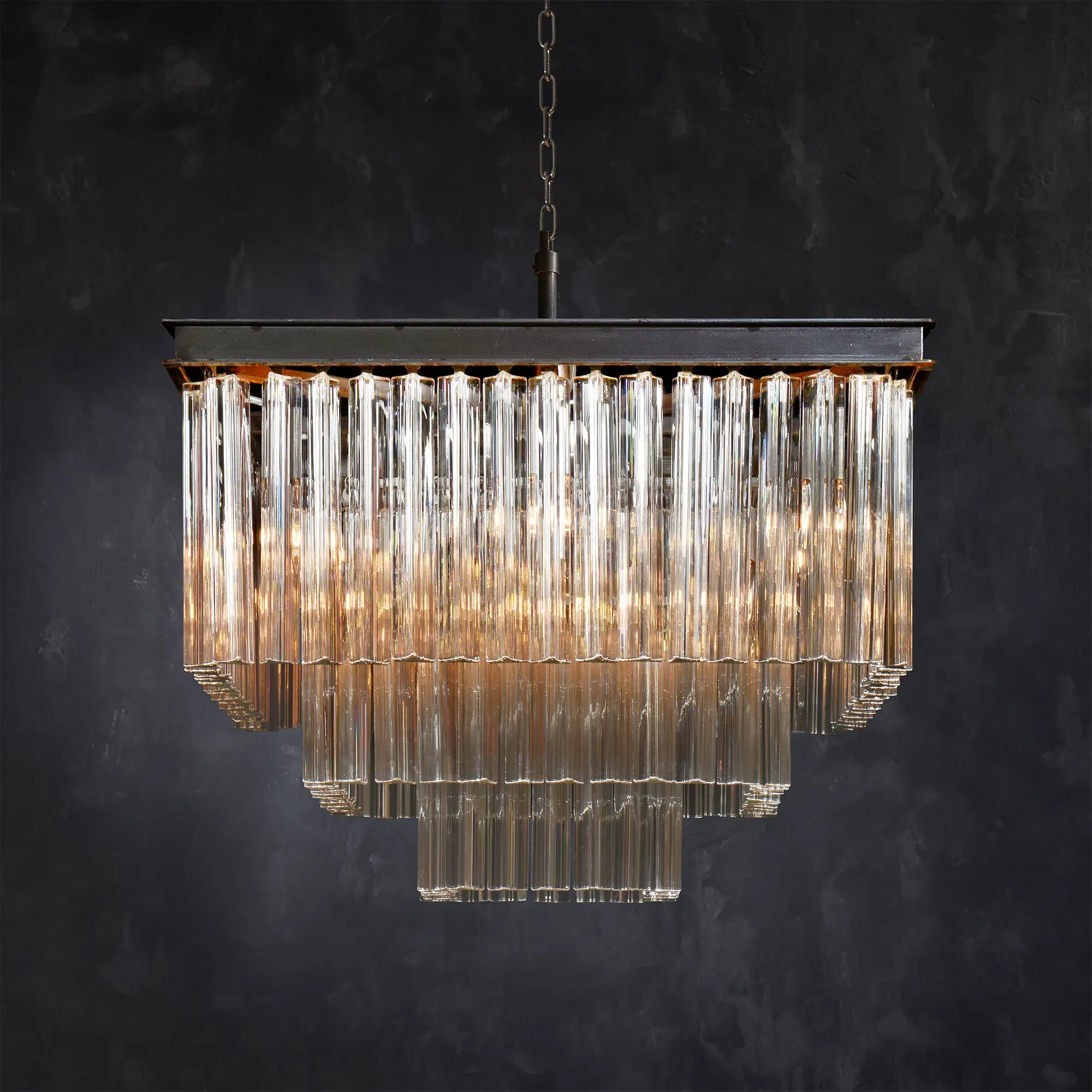 Timothy Oulton Paradise 3 Rings Pendant Light - Metal