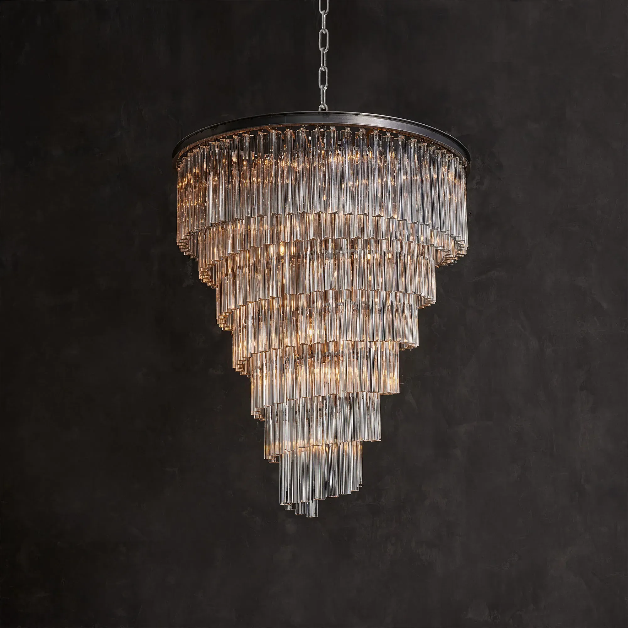 Timothy Oulton Paradise Spiral Medium Pendant Light - Metal