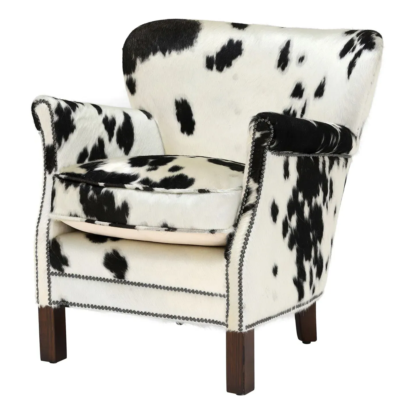 Timothy Oulton Professor Armchair - White, Leather