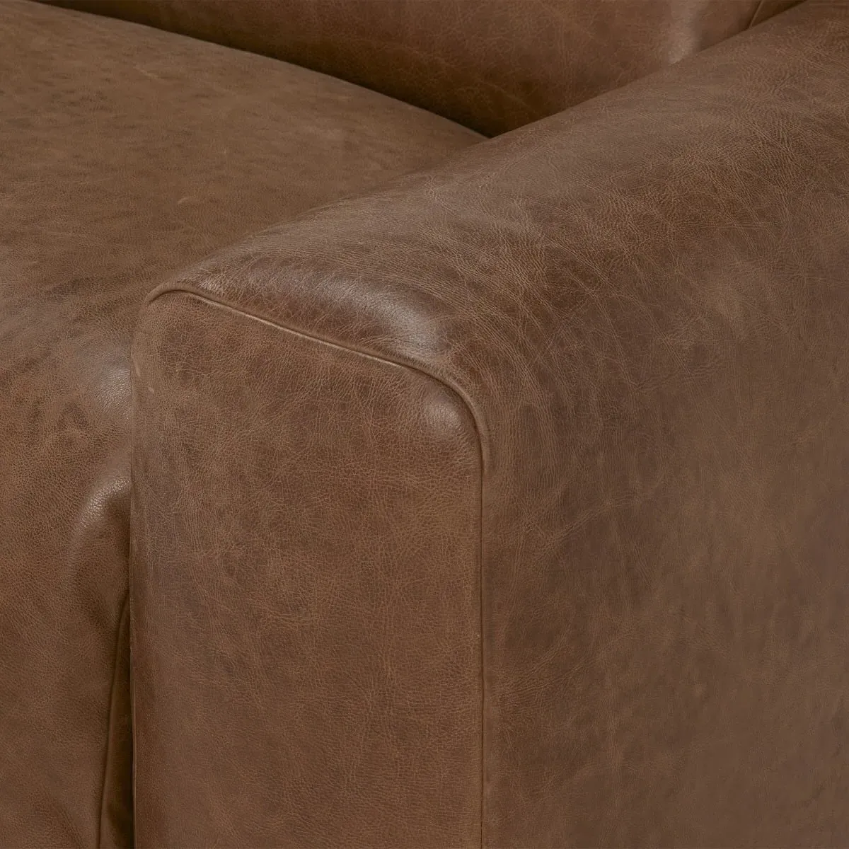 Timothy Oulton Pudgie 3-Seater Recliner Sofa - Brown, Leather