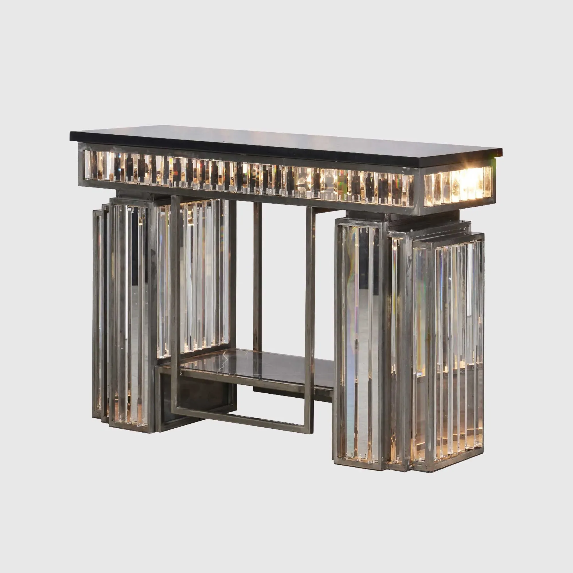 Timothy Oulton Rex Console Table - Neutral, Marble image