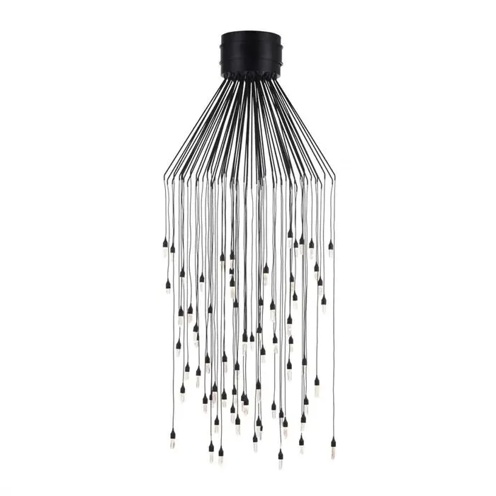 Timothy Oulton Rock Crystal Rain Drop Flush Light - Metal