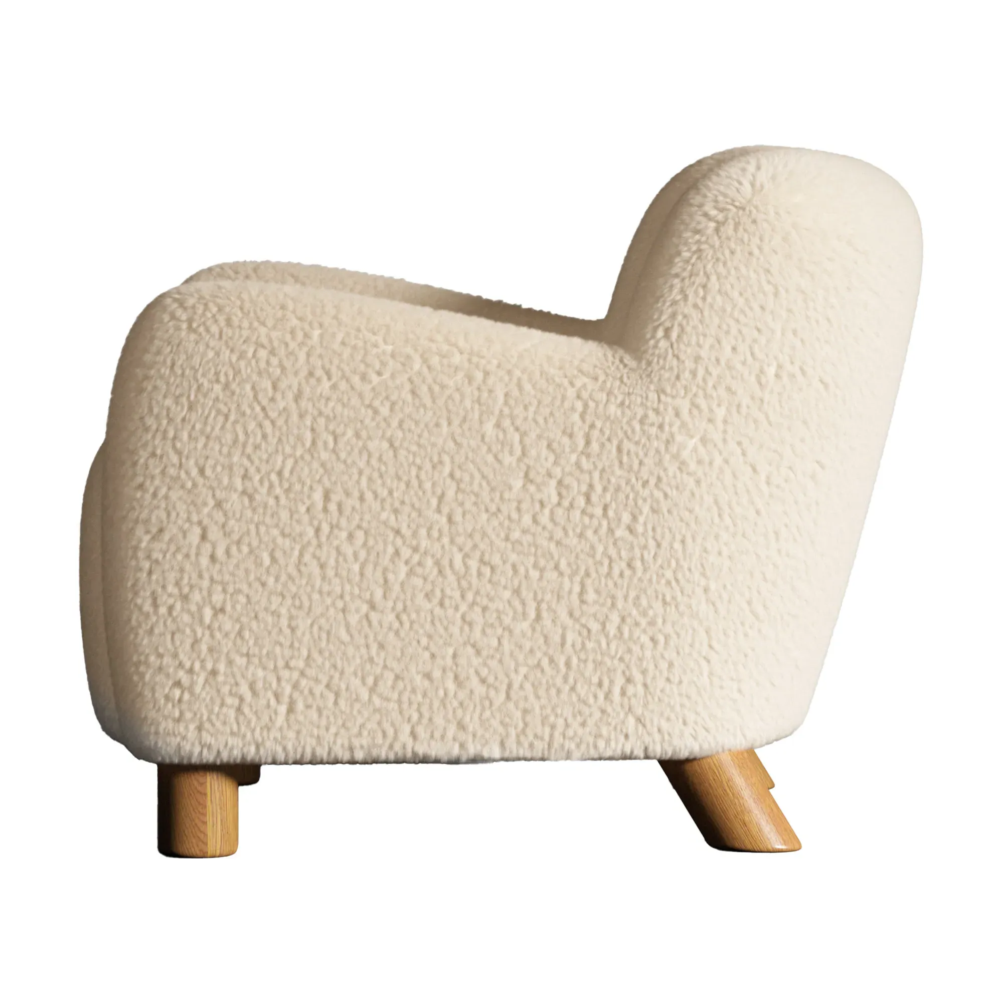 Timothy Oulton Ryeland Armchair - Neutral, Leather