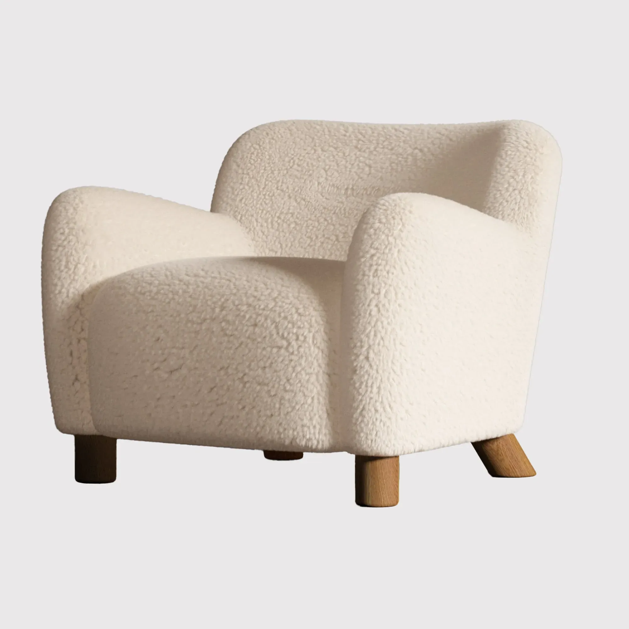 Timothy Oulton Ryeland Armchair - Neutral, Leather image