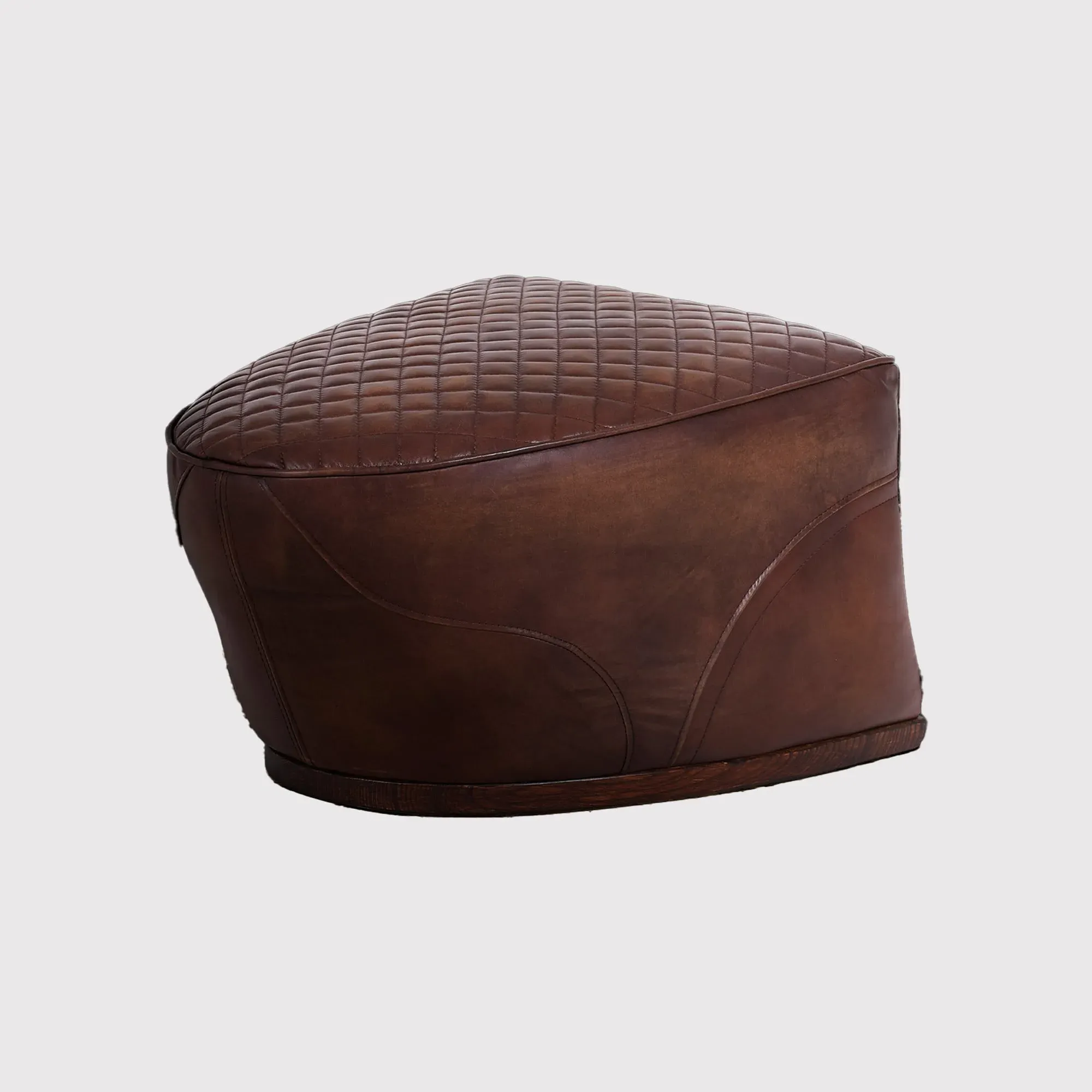 Timothy Oulton Saddle Footstool - Leather product