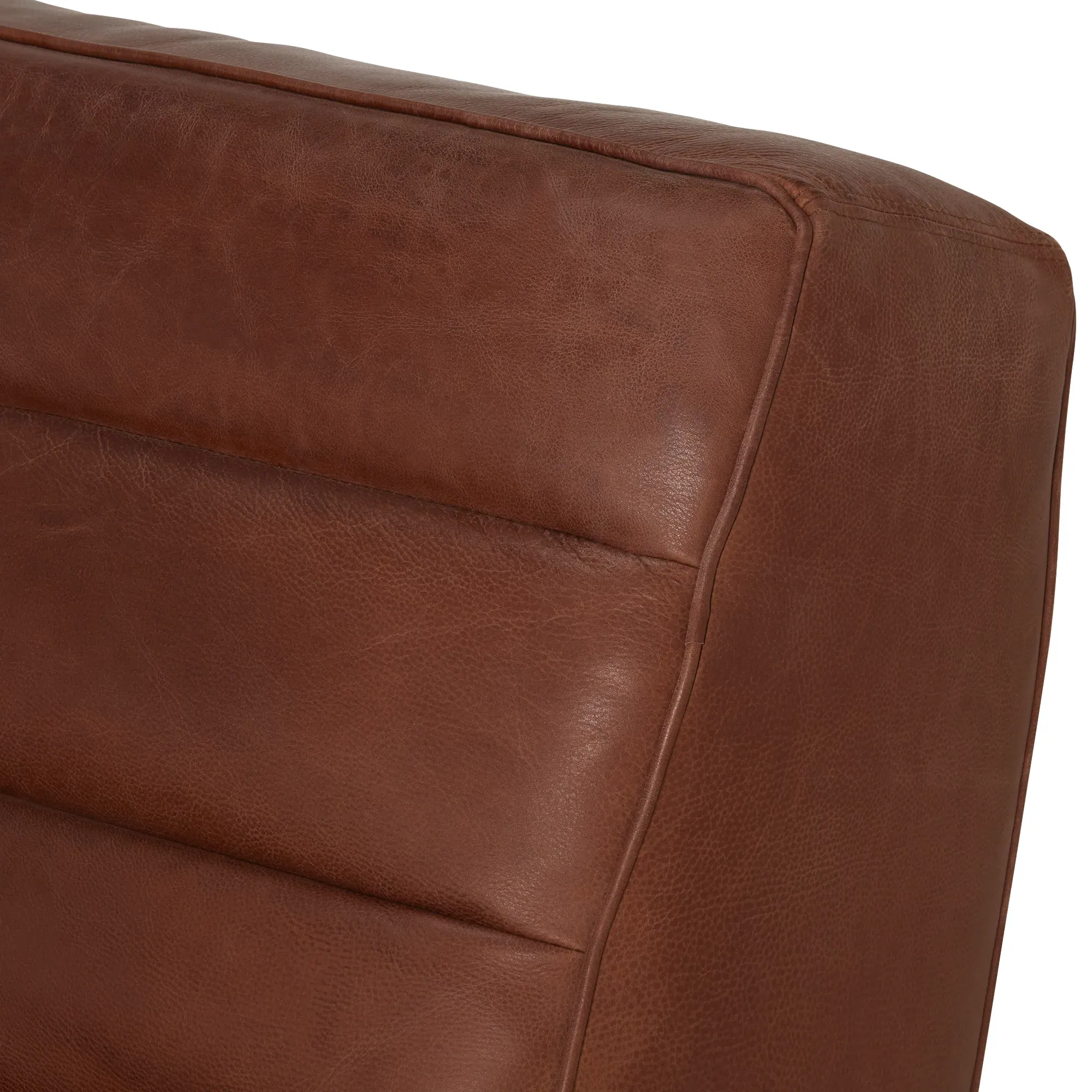 Timothy Oulton Shabby 3-Seater Modular Sofa - Brown, Leather